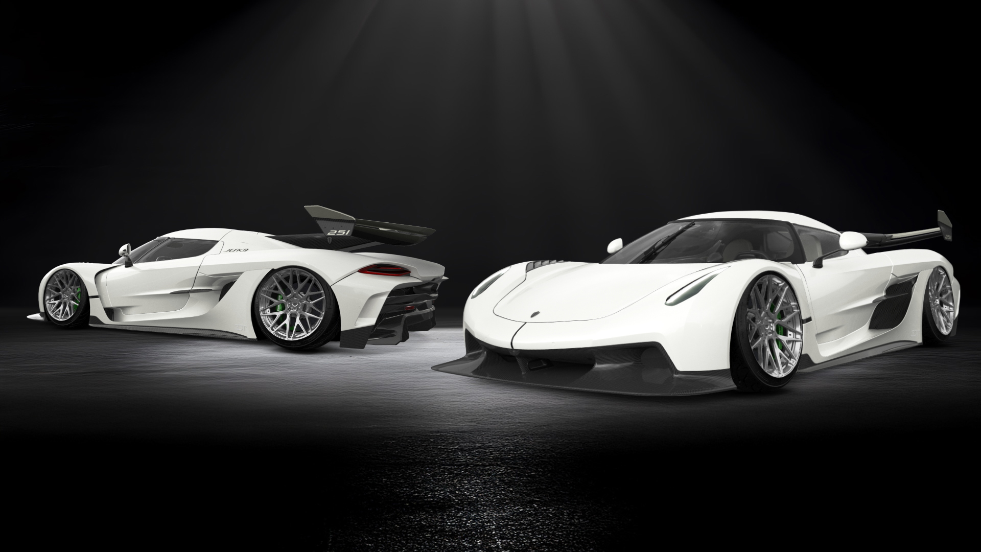 Koenigsegg Jesko 2 door targa top 2020