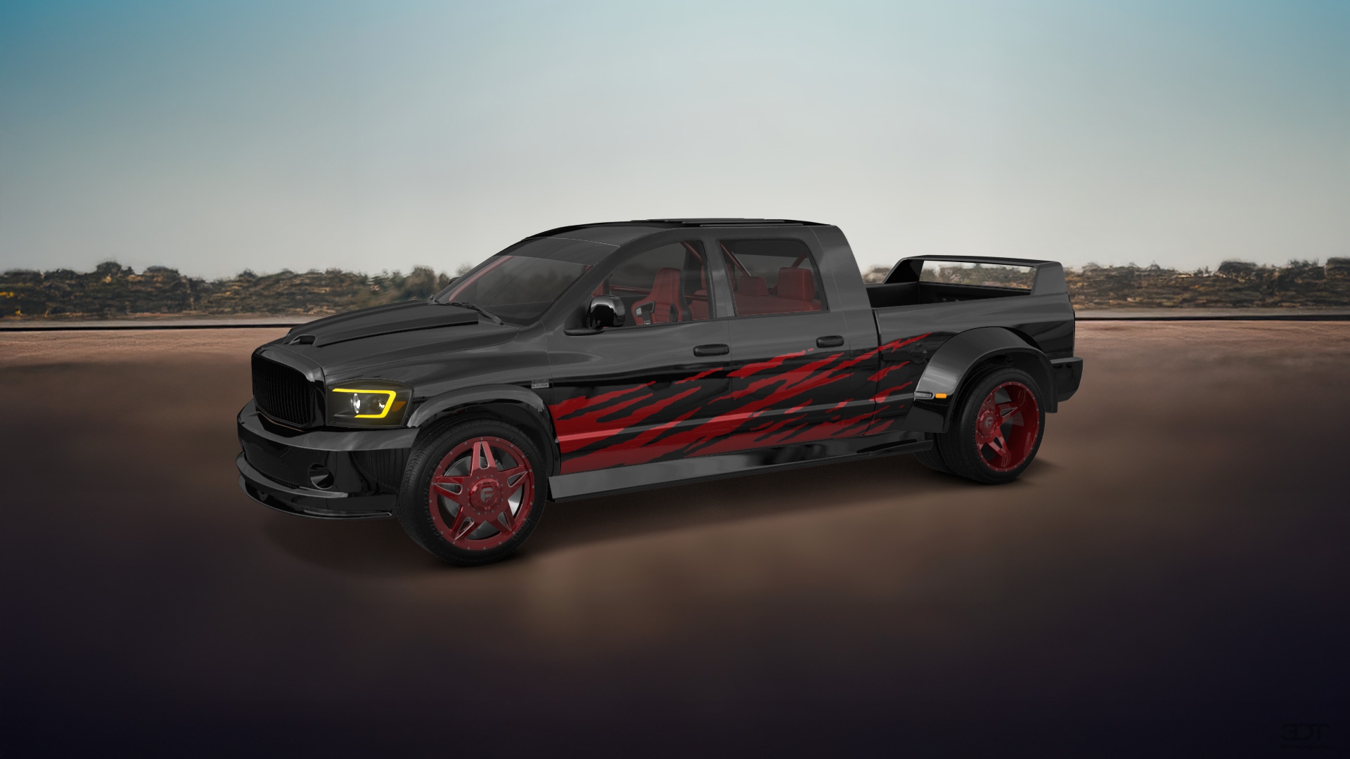 Dodge Ram 3500 Dually 4 Door pickup truck 2007 tuning