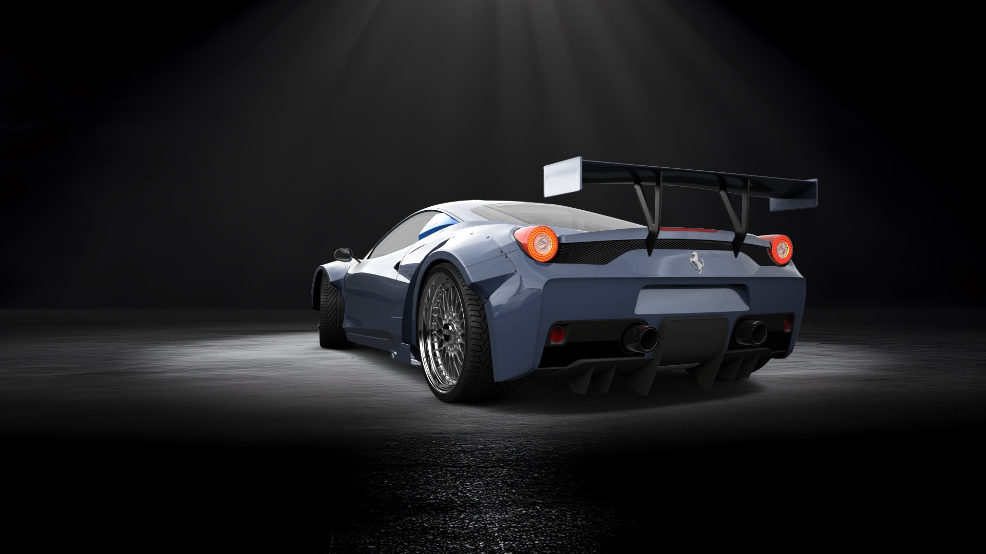 Ferrari 458 Italia 2 door spider 2010 tuning