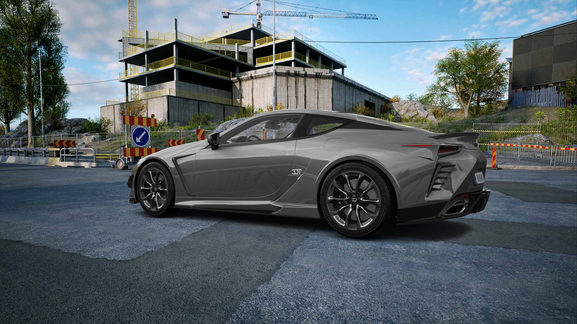Lexus LC500 2 door fastback coupe 2017 tuning
