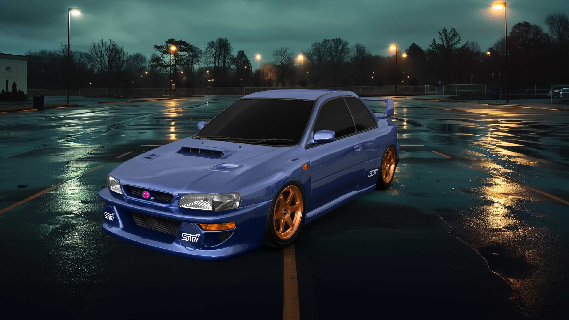 Subaru Impreza WRX STI 22B 2 Door Coupe 2000