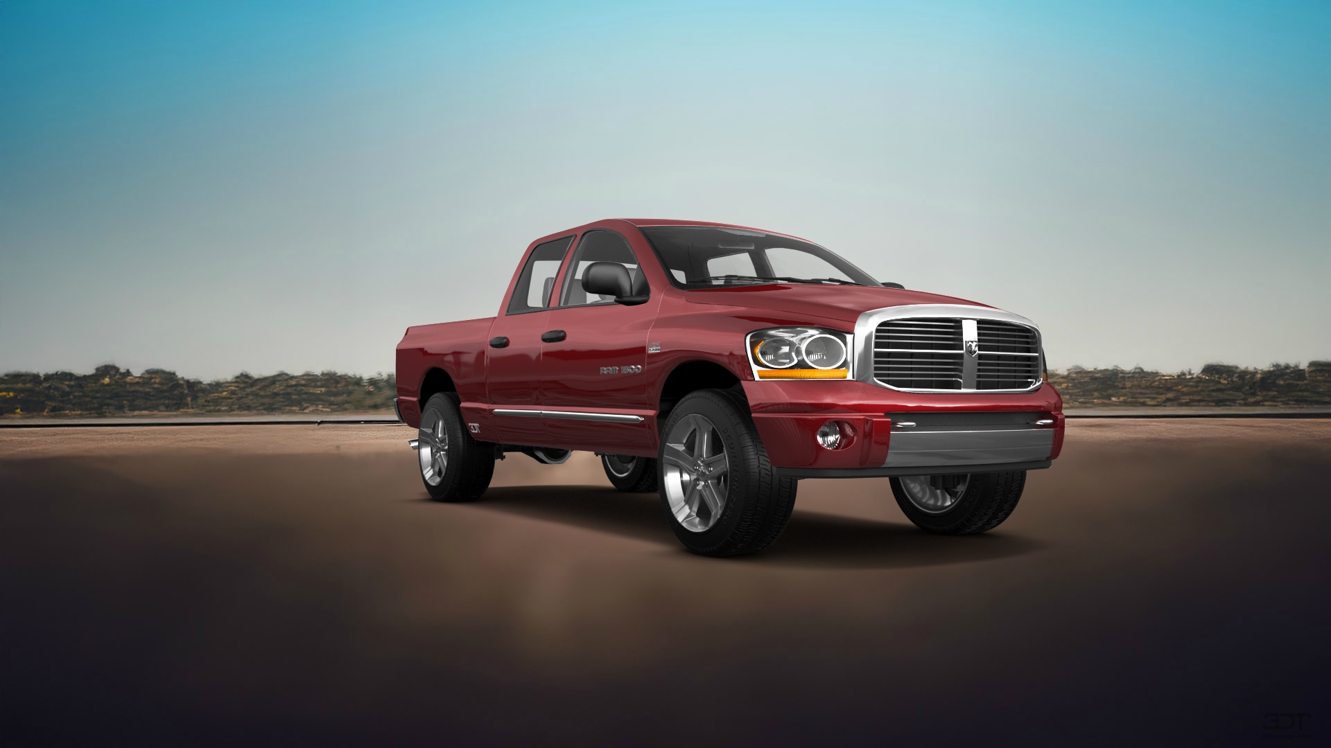 Dodge Ram 1500 Quad-Cab 4 Door pickup truck 2006 tuning