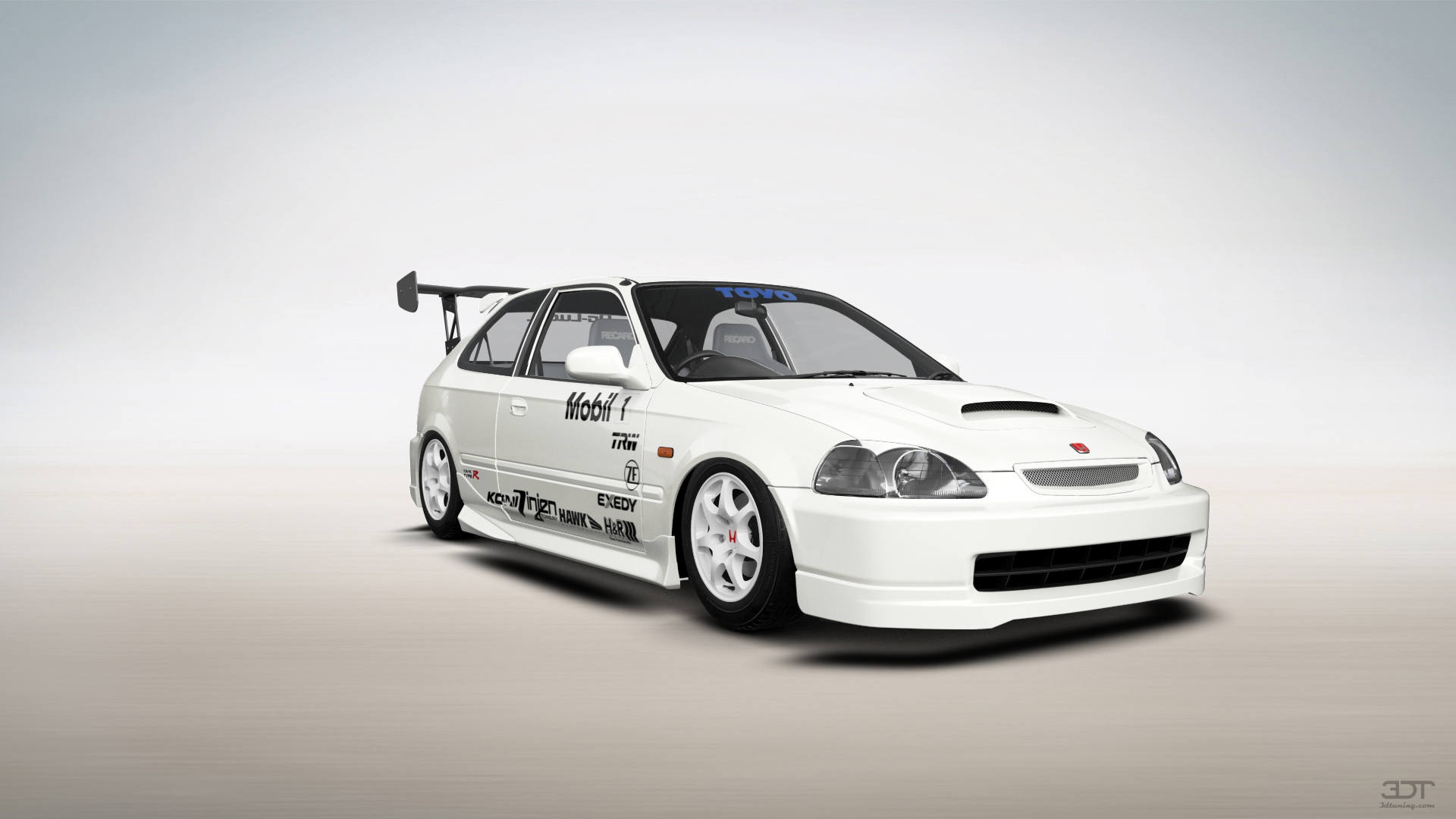 Honda Civic 3 Door Hatchback 1997 Images