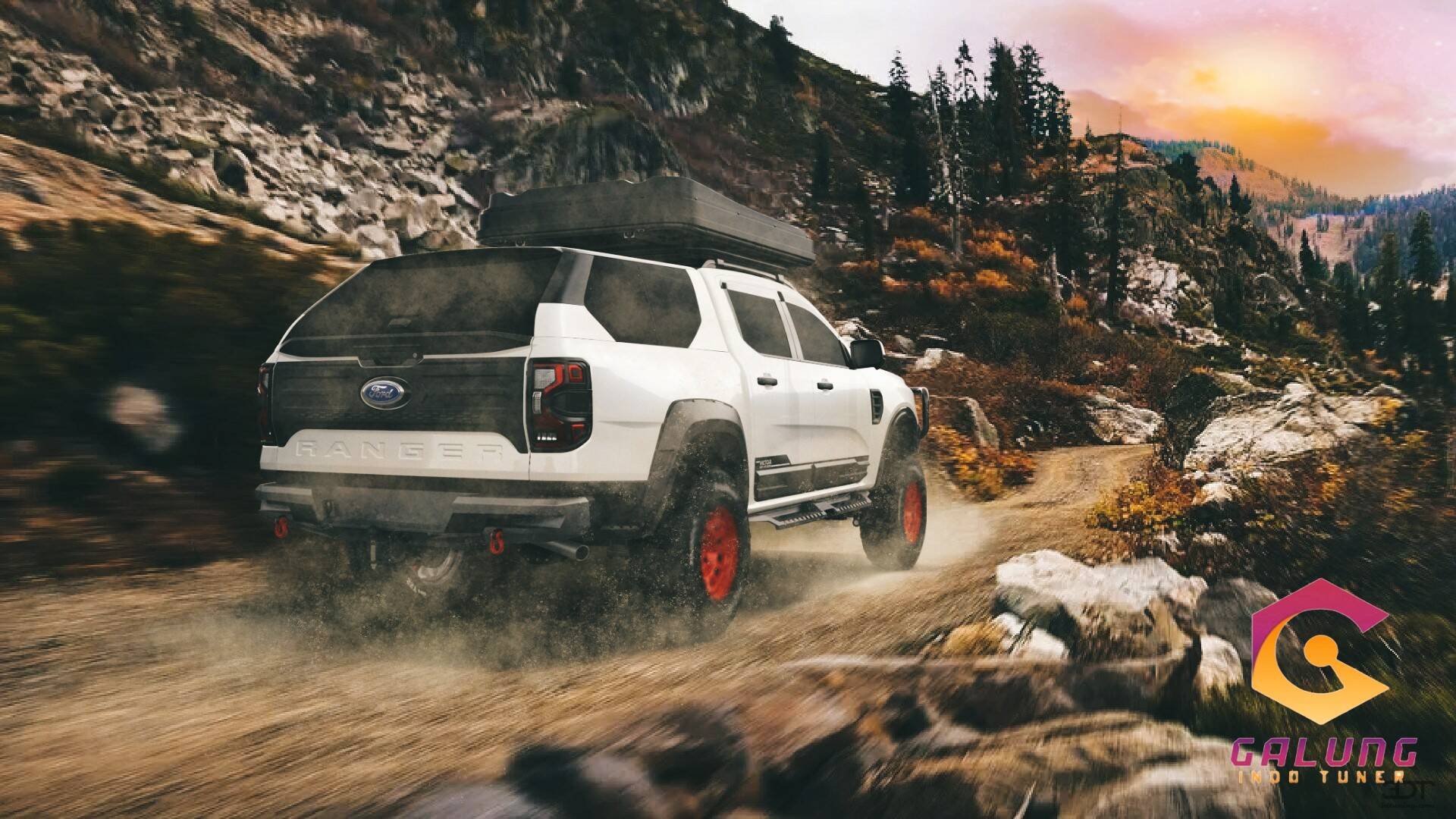 Ford Ranger 4 Door pickup truck 2022