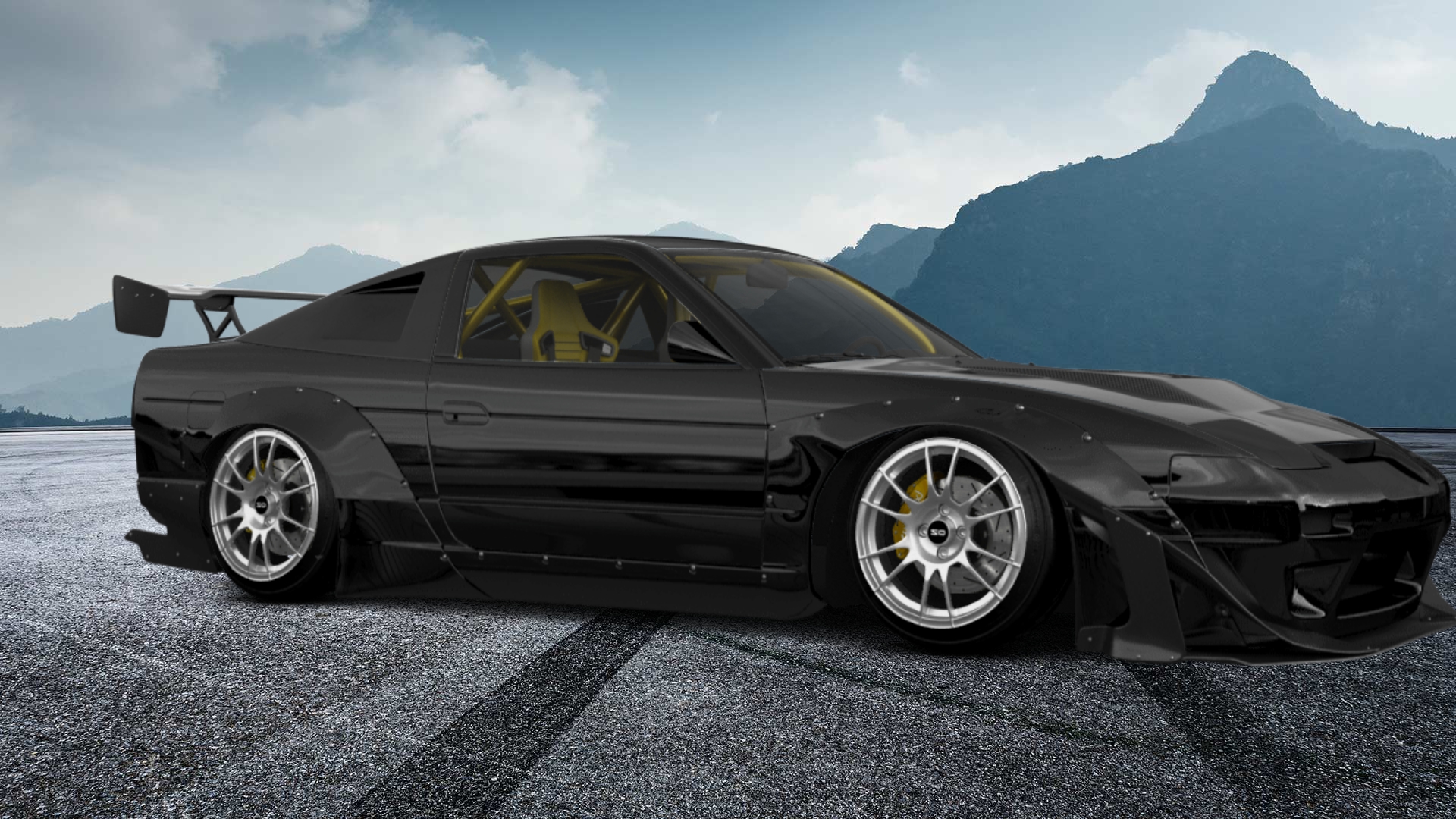 Nissan 240SX 3 Door Hatchback 1989 tuning