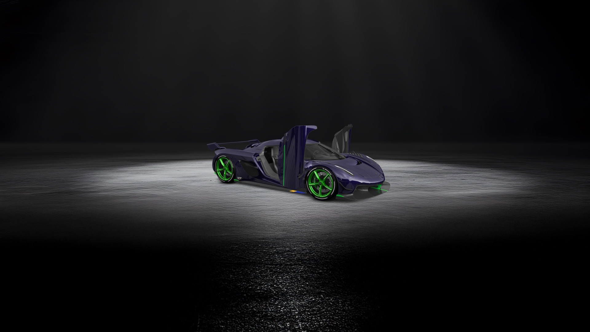 Koenigsegg Jesko 2 door targa top 2020