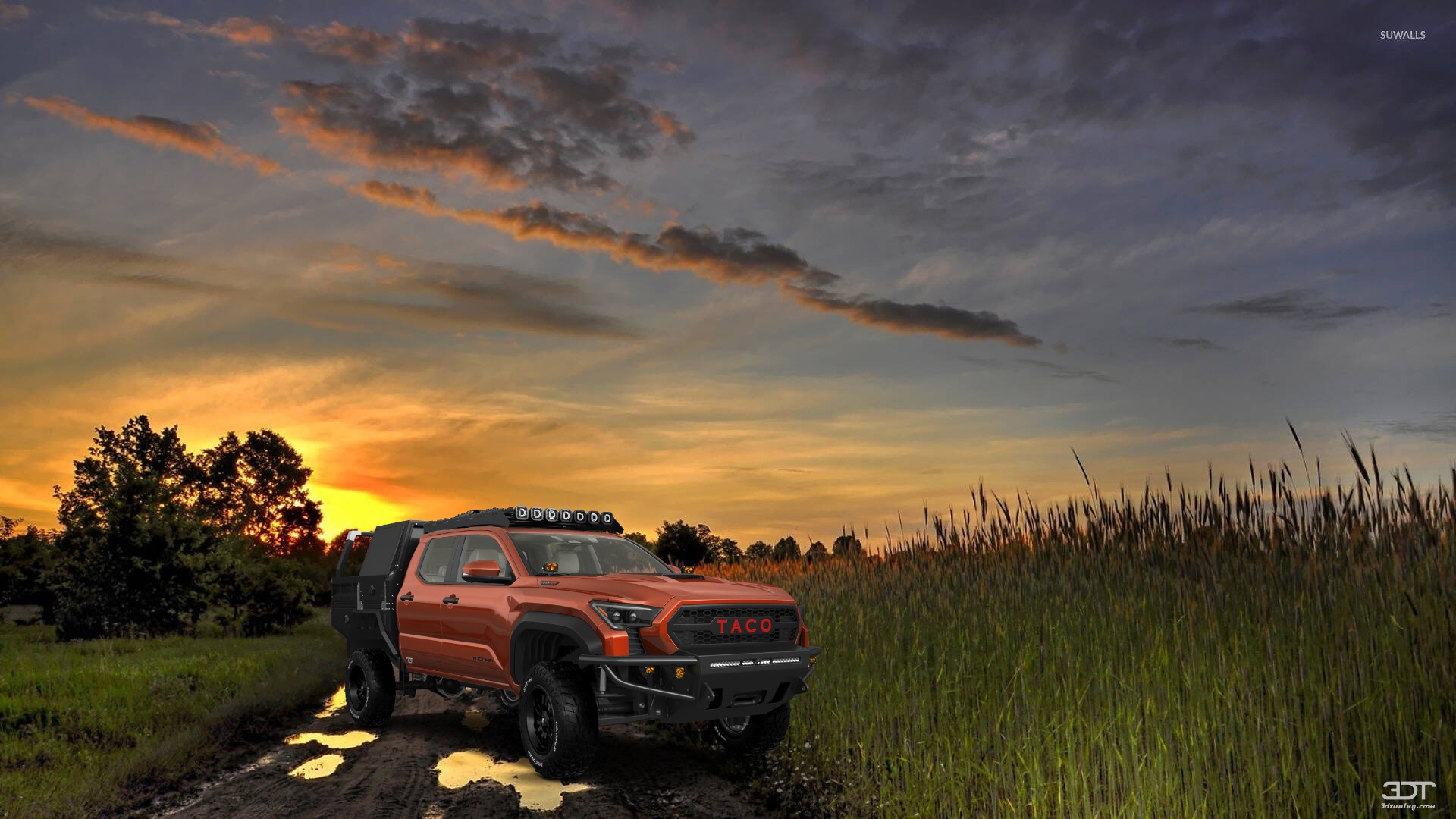 Toyota Tacoma Crew Cab 4 Door pickup truck 2024 tuning