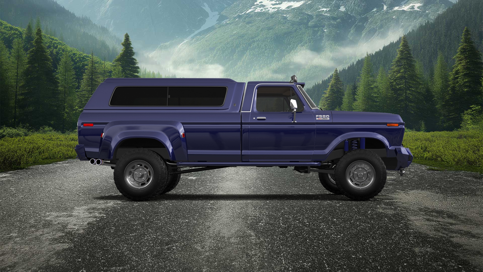 Ford F-350 Dually 2 Door pickup truck 1974 Images