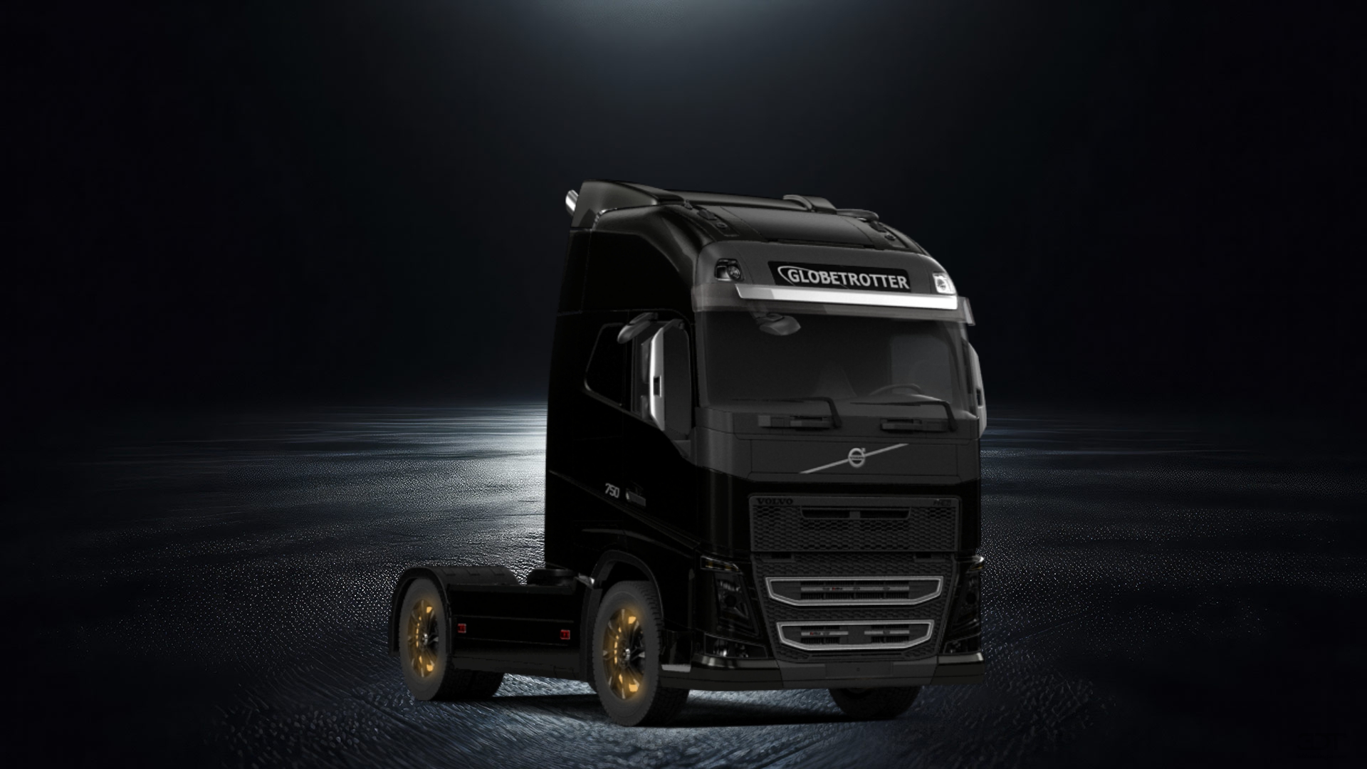 Volvo FH16 Globetrotter XL Cab Truck 2013 tuning