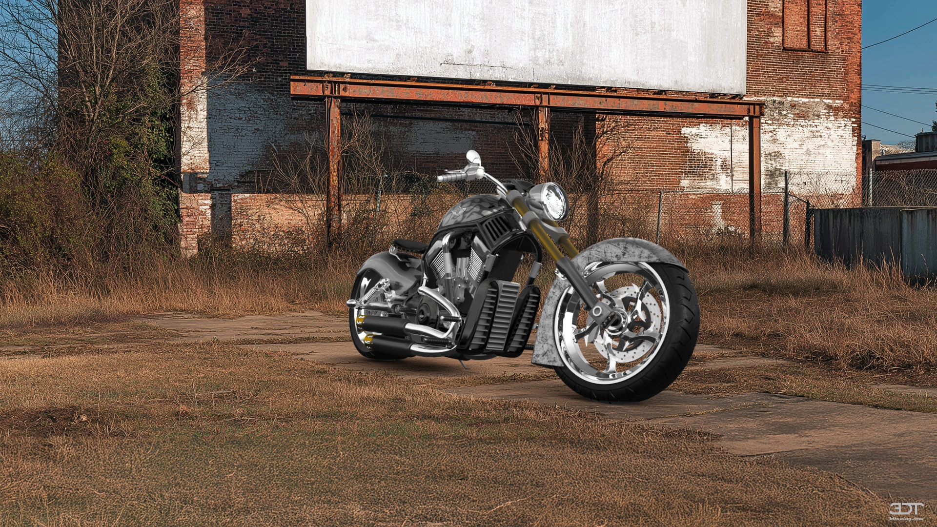 Harley-Davidson Custom Chopper Cruiser 2011