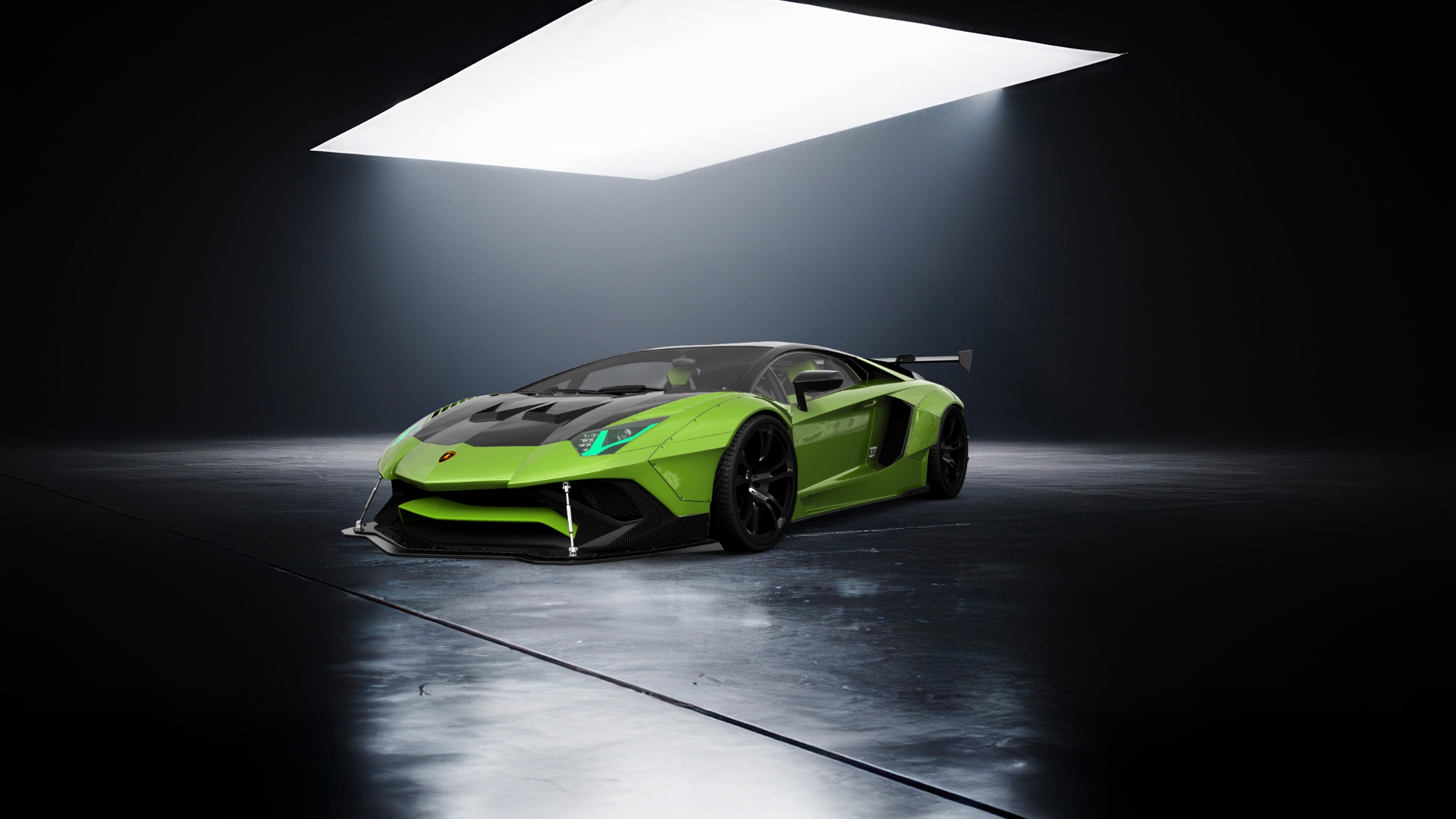 Lamborghini Aventador 2 Door Coupe 2012 tuning