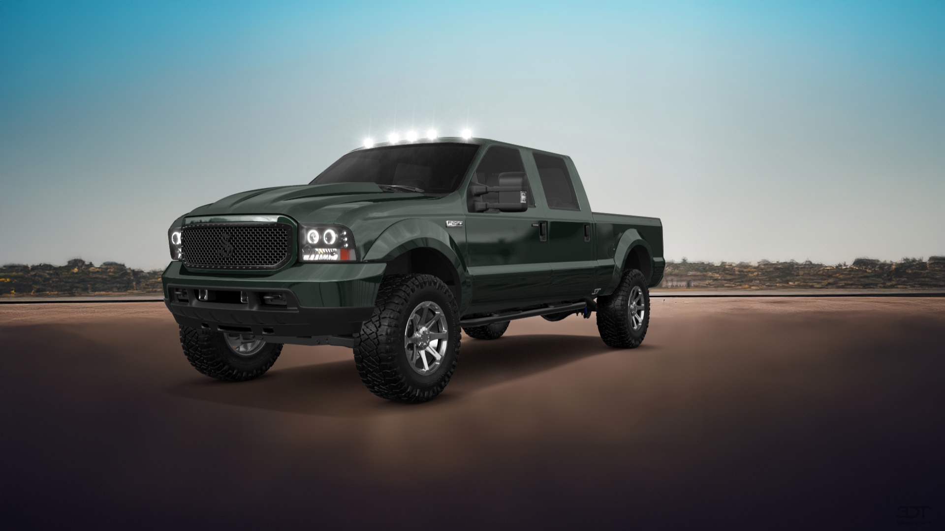 Ford F-250 Crew Cab 4 Door pickup truck 1999 tuning