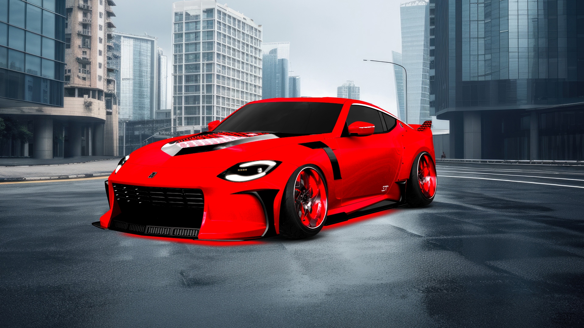 Nissan Z 2 door fastback coupe 2022 tuning