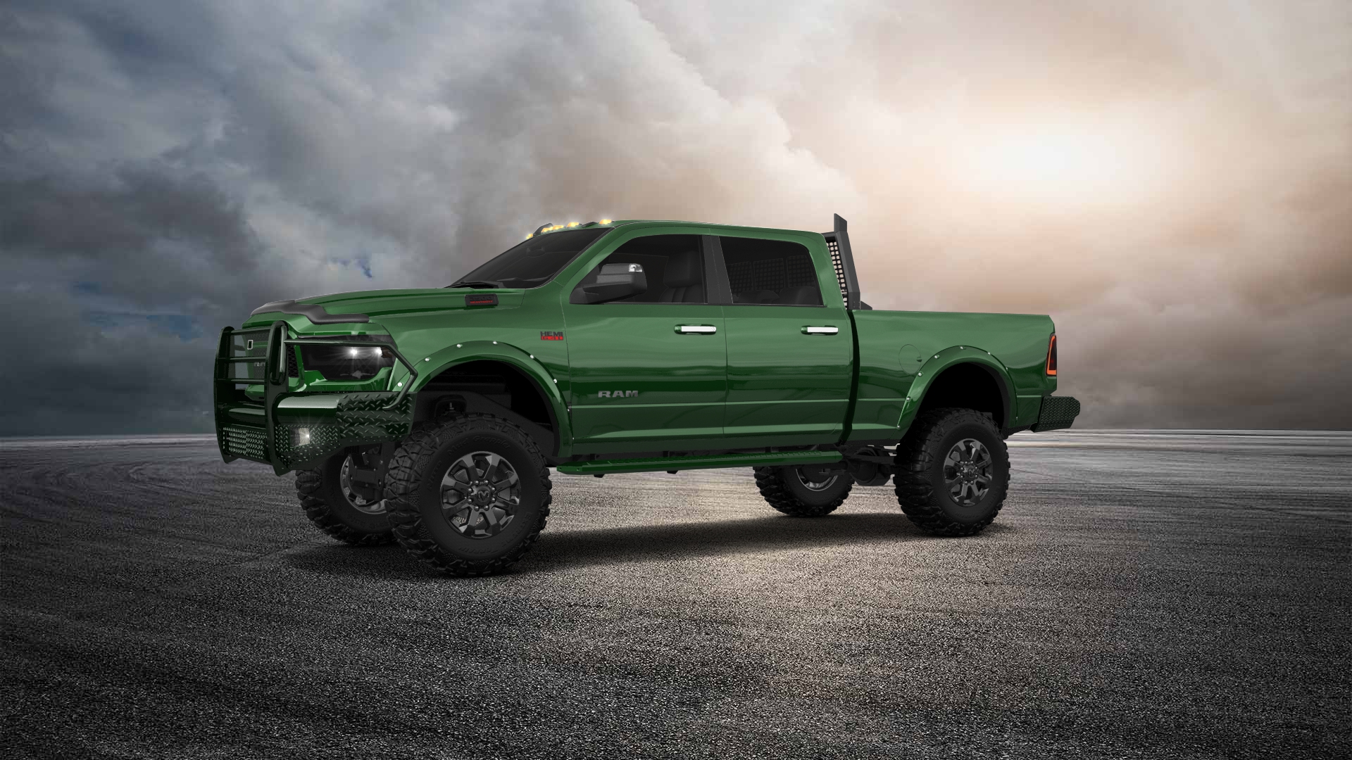 Dodge Ram 2500 4 Door pickup truck 2020 tuning