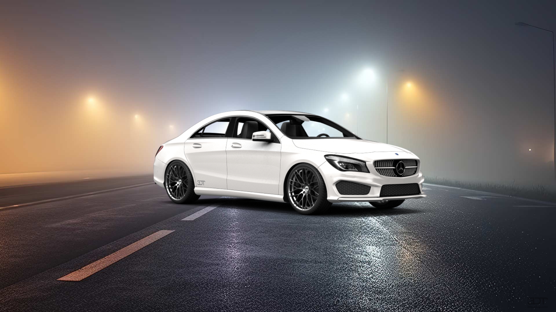 Mercedes CLA class 4 Door Coupe 2014 tuning