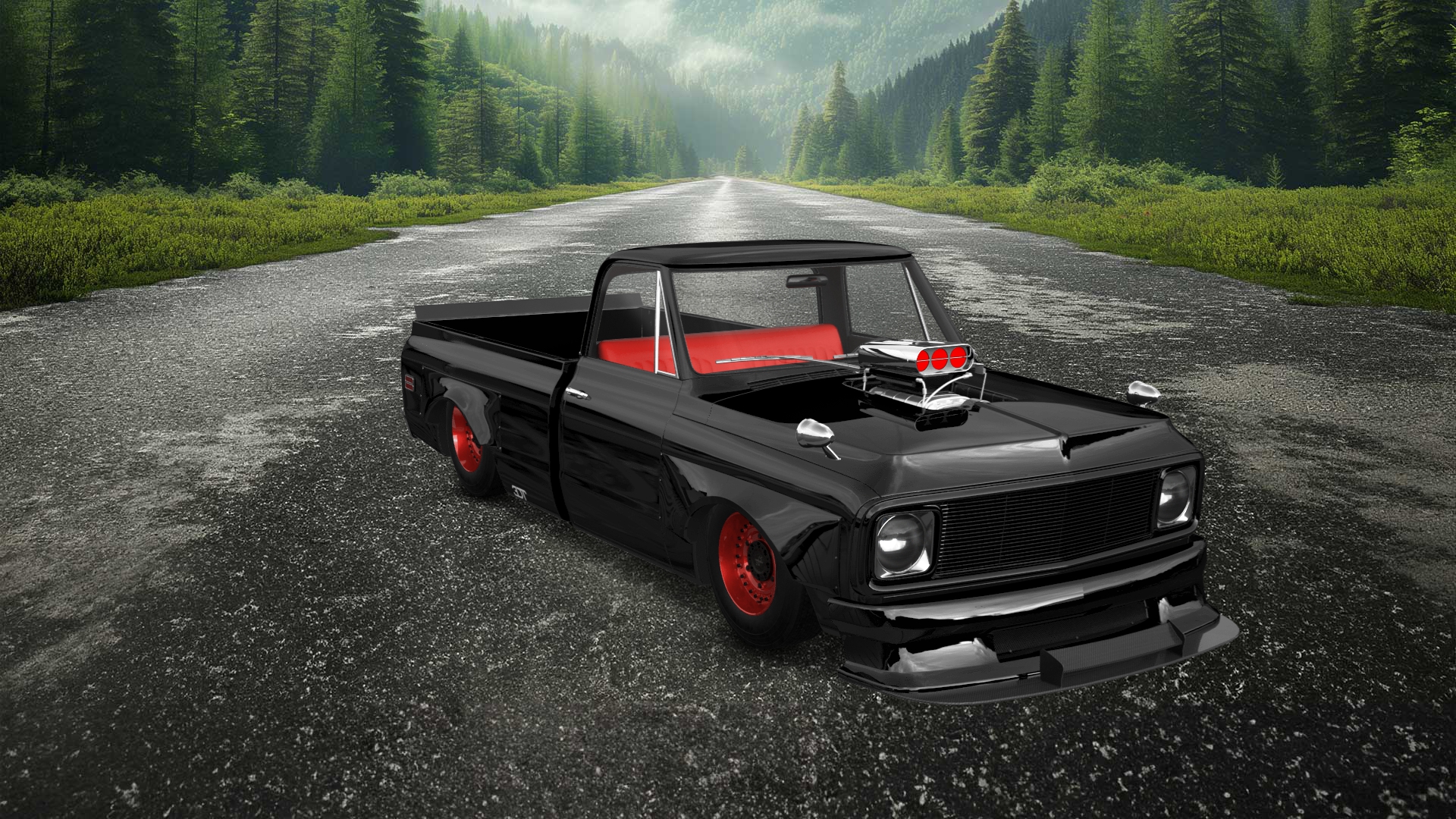 Chevrolet C-10 Cheyenne 2 Door pickup truck 1972