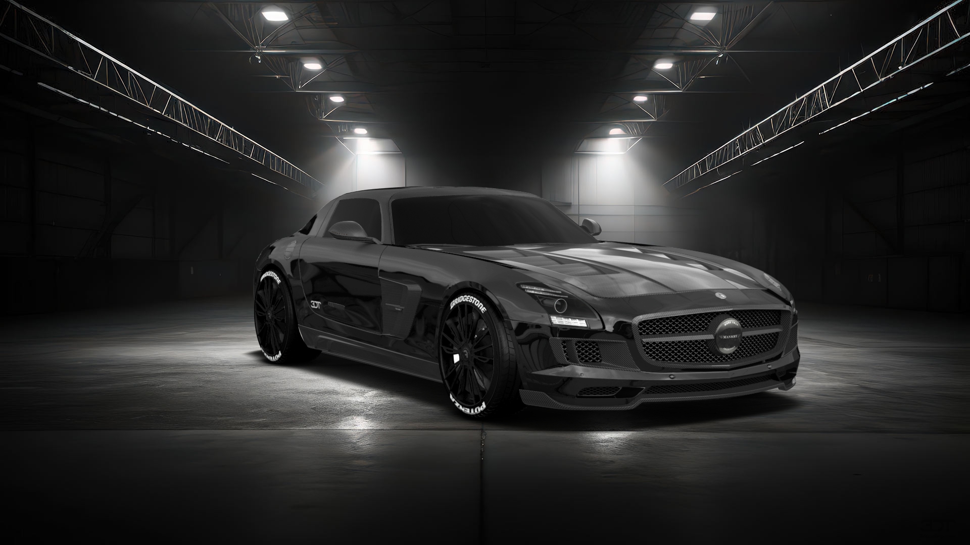 Mercedes SLS 2 Door Coupe 2011 tuning
