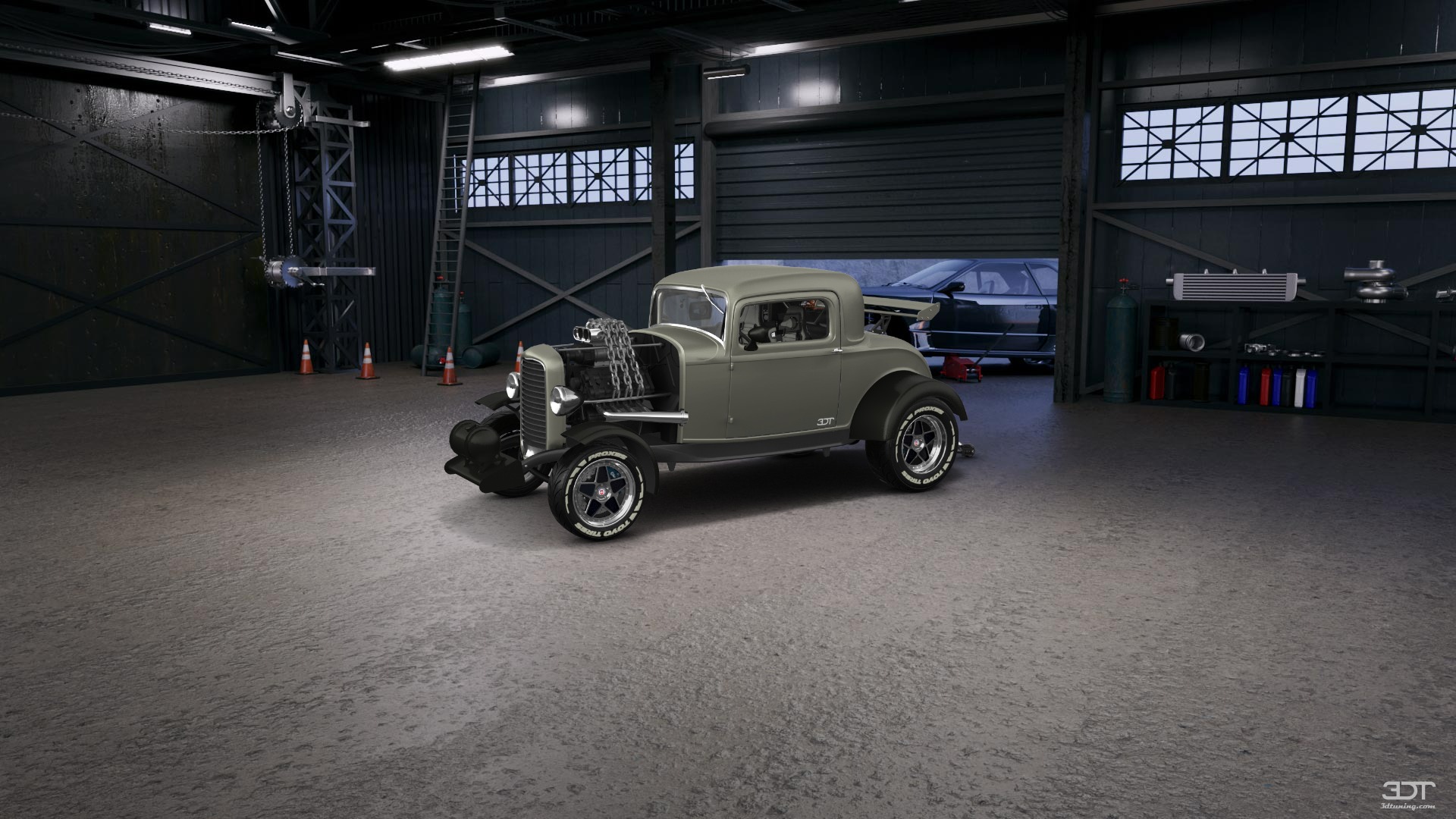 Ford Model B Deluxe 2 Door Coupe 1932