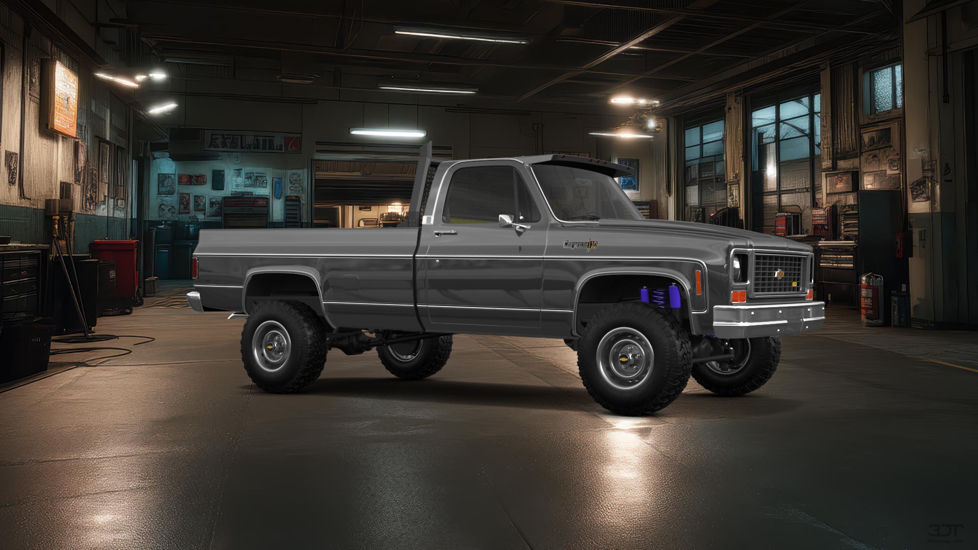 Chevrolet Silverado C-10 2 Door pickup truck 1973 tuning