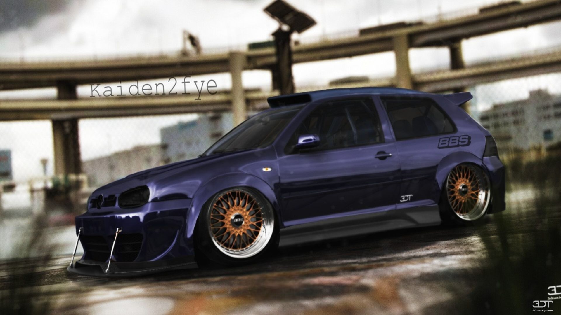 Volkswagen Golf 4 (mk4) 3 Door Hatchback 1997 tuning