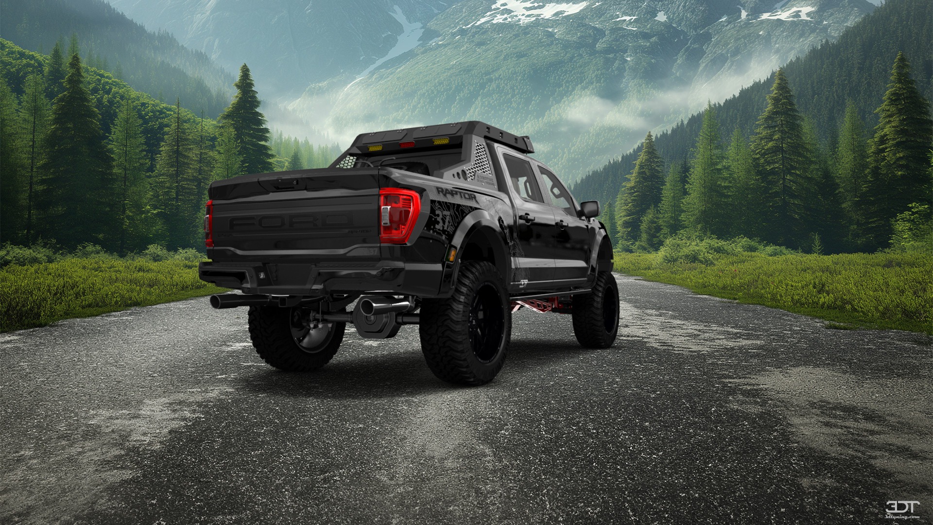 Ford F-150 Raptor 4 Door pickup truck 2021