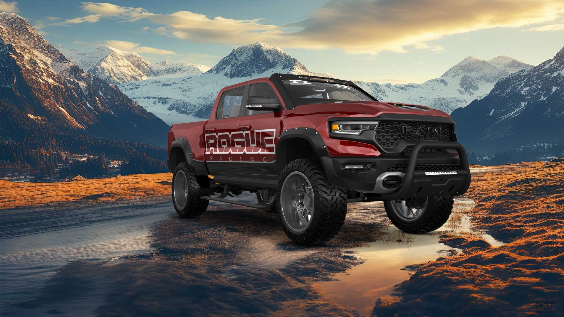 Dodge Ram 1500 TRX 4 Door pickup truck 2021 tuning