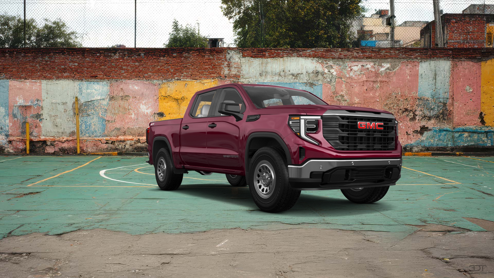 GMC Sierra 1500 Crew Cab 5.8 ft box 4 Door pickup truck 2023 tuning