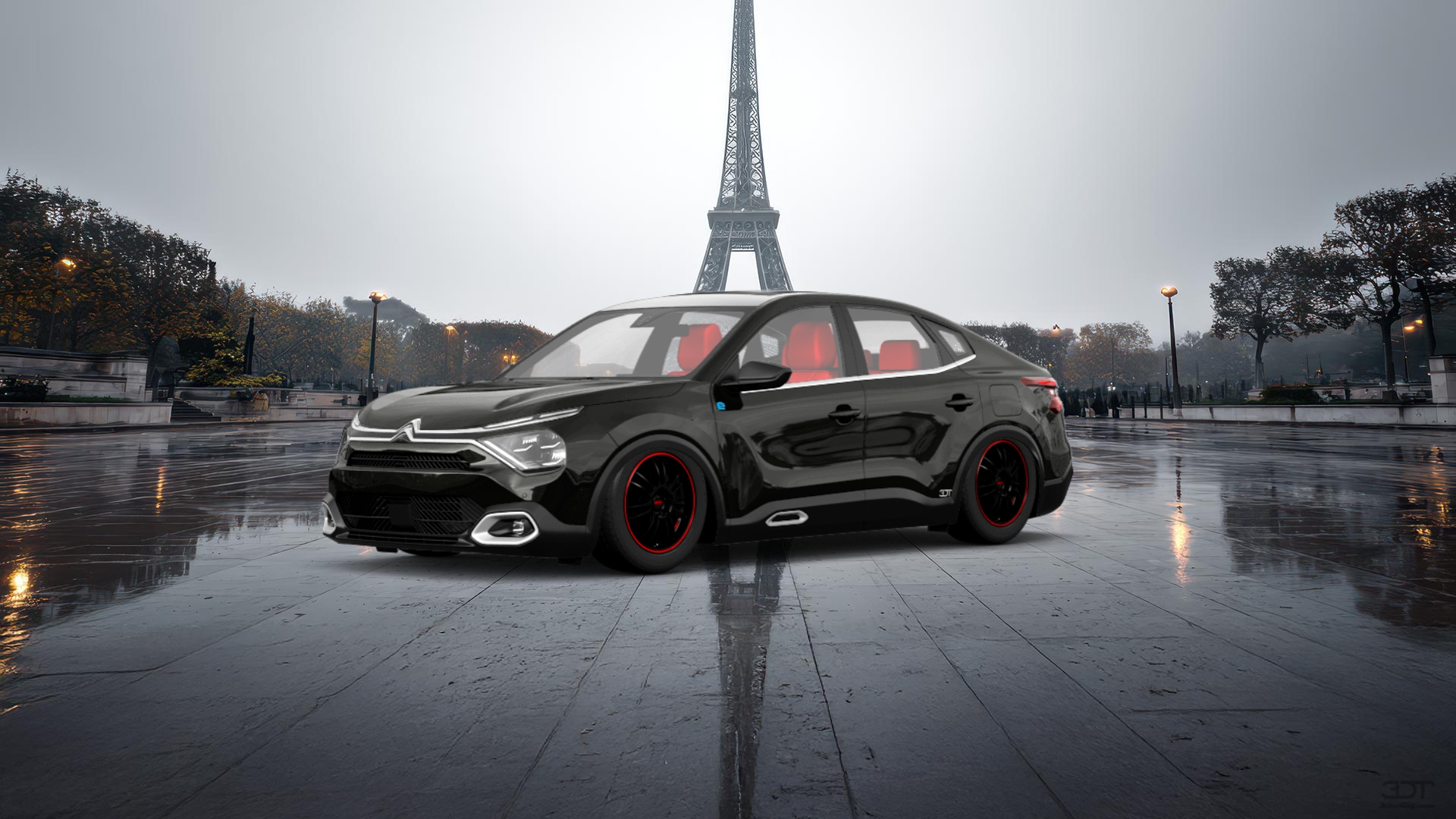 Citroen C4X 4 door fastback saloon 2022 tuning