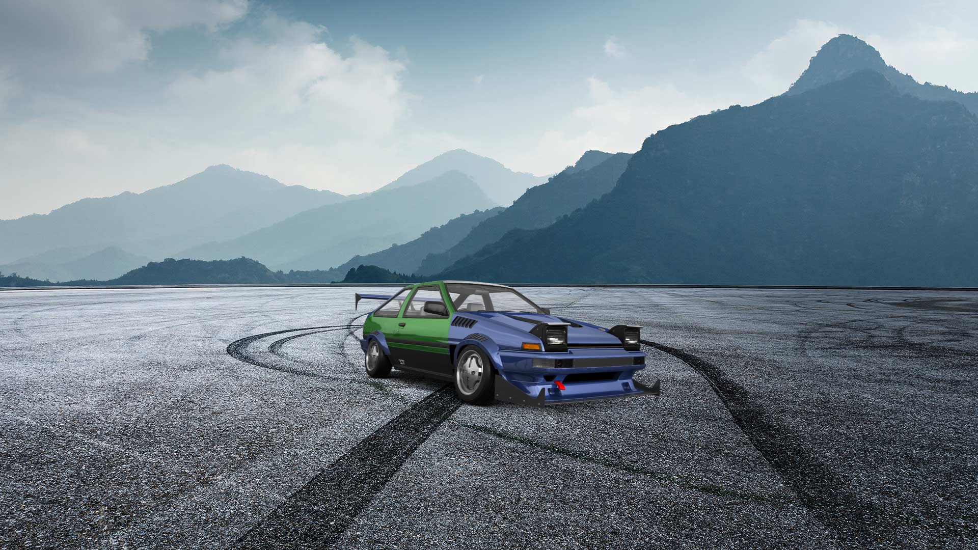 Toyota AE86 3 Door Hatchback 1985 tuning