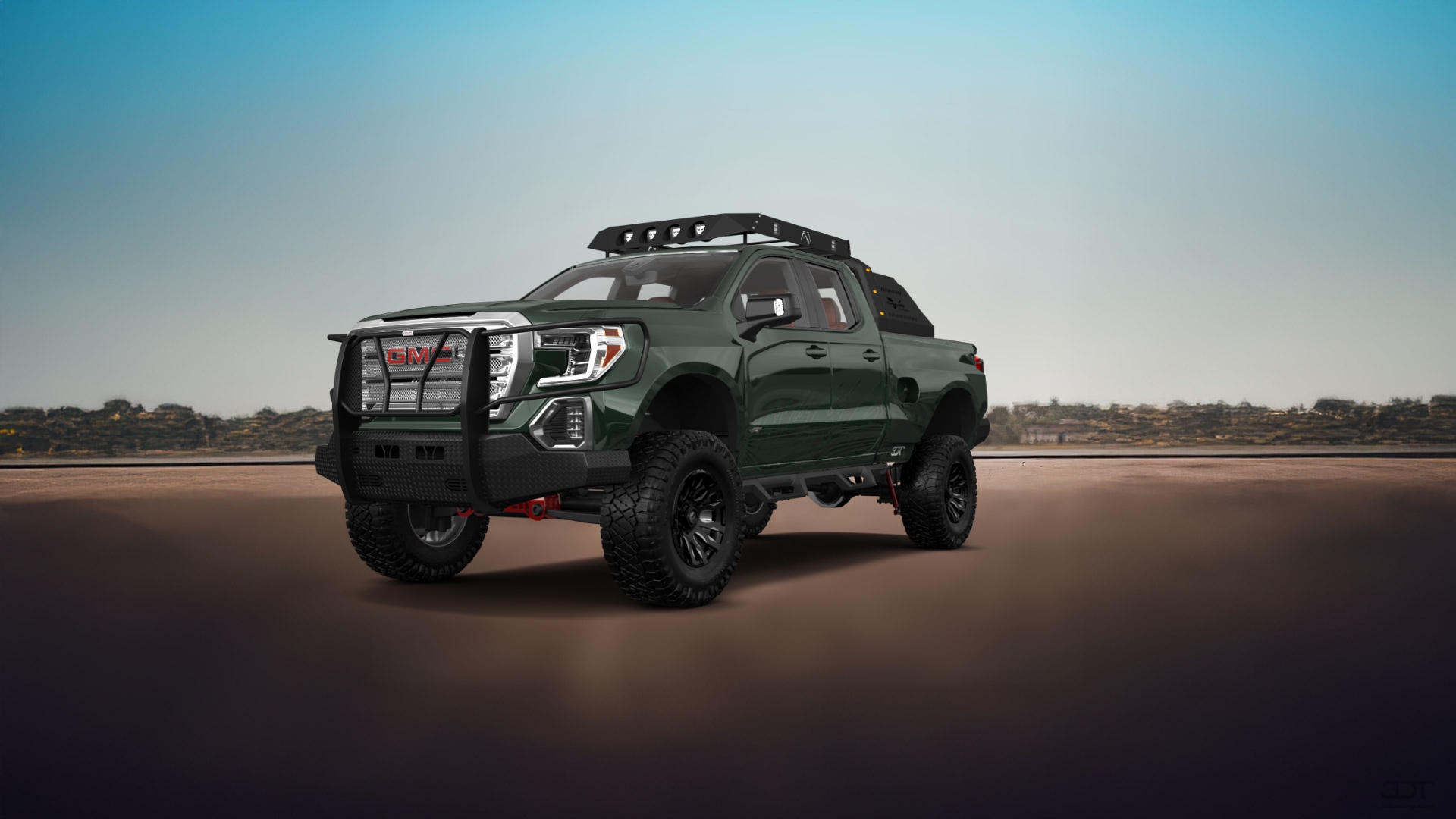 GMC Sierra 1500 4 Door pickup truck 2019 tuning