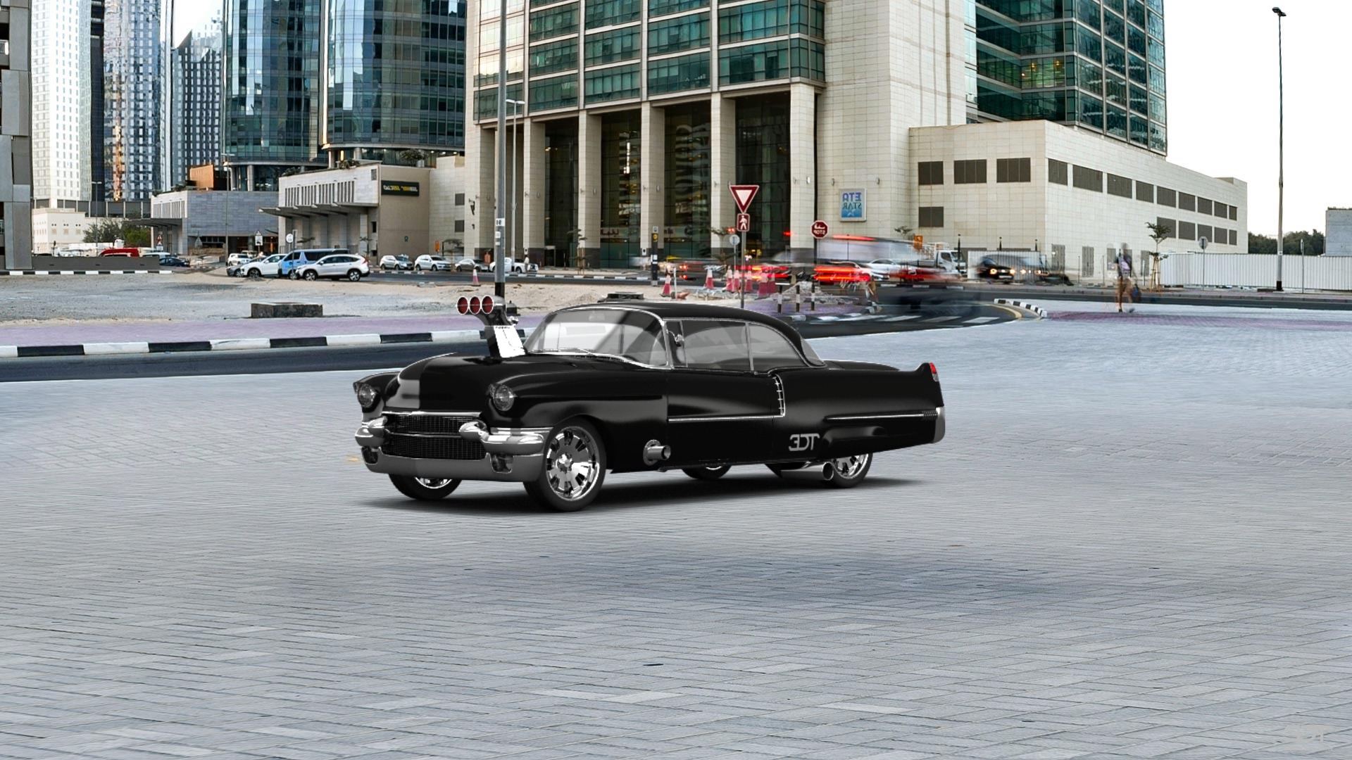 Cadillac De Ville Coupe 1956 tuning