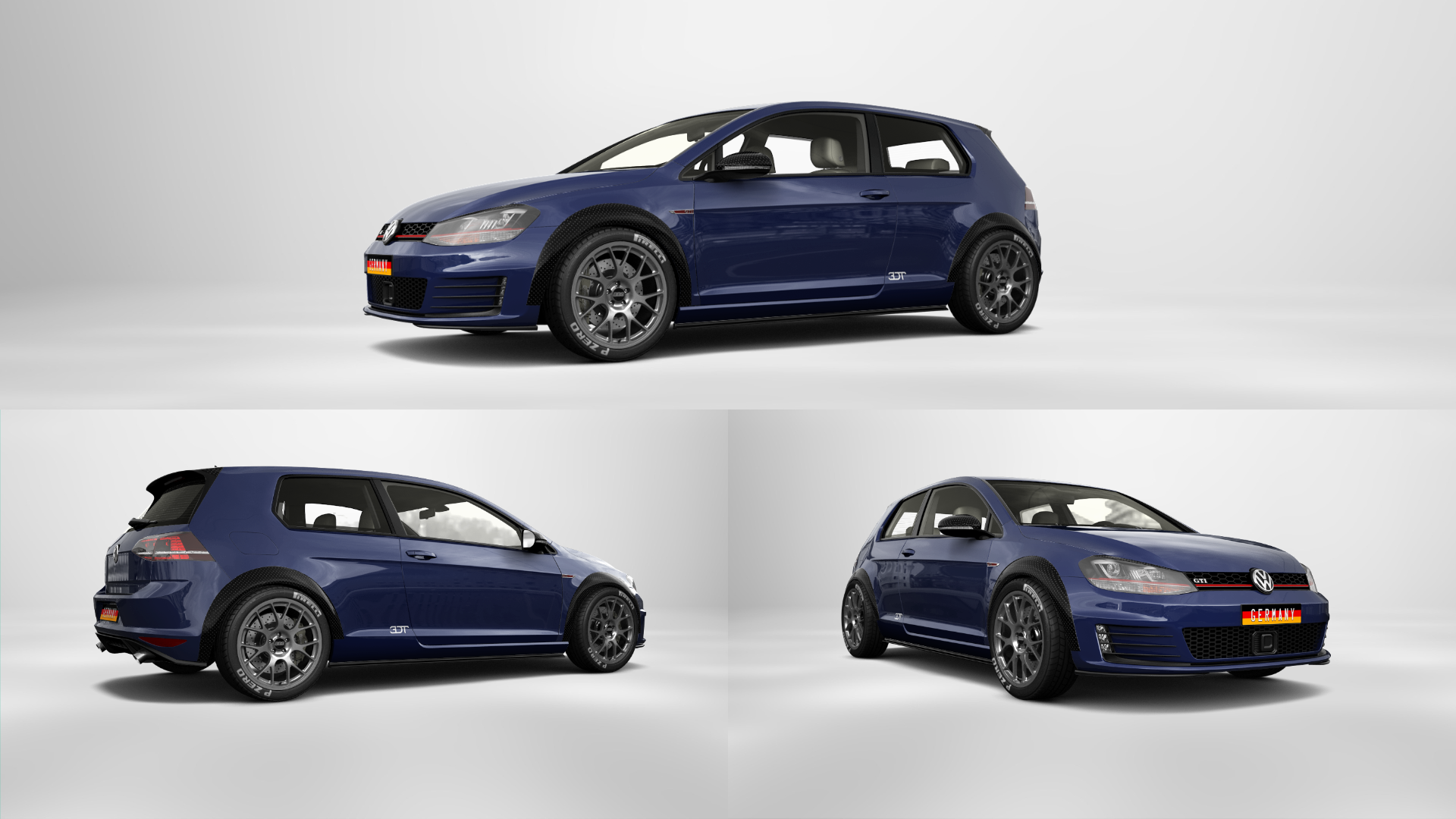 Volkswagen Golf 7 3 Door Hatchback 2013 tuning