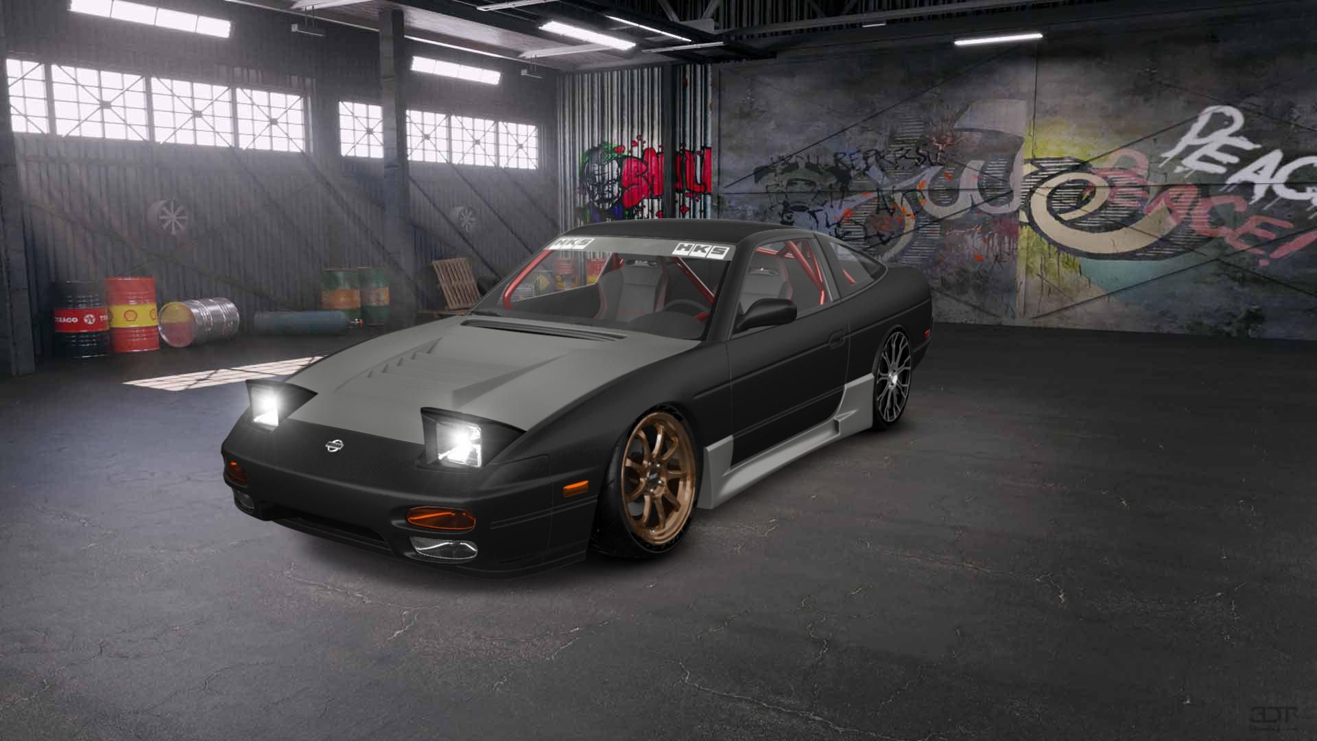 Nissan 240SX 3 Door Hatchback 1989 tuning
