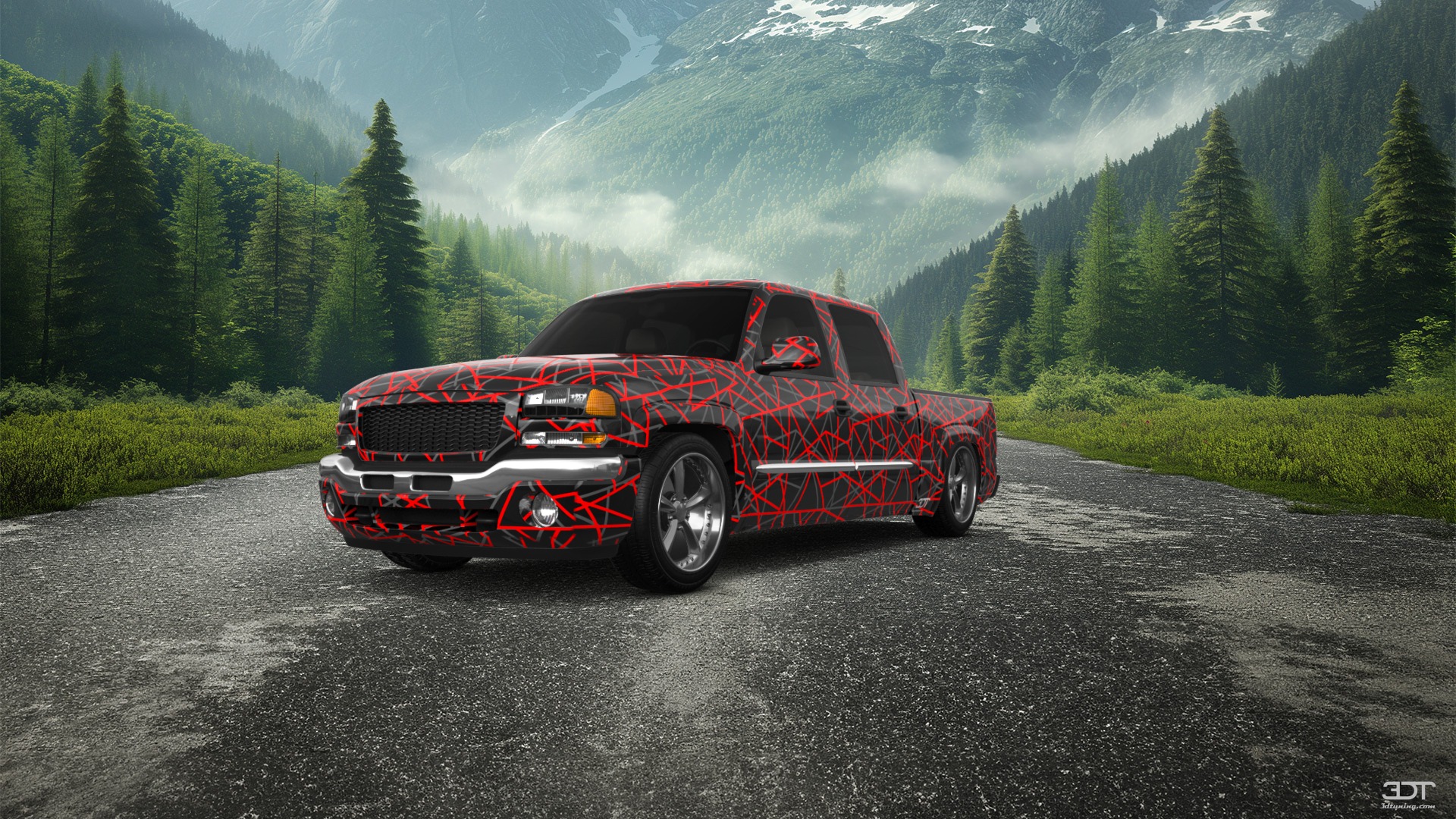 GMC Sierra 1500 Crew Cab Pickup Truck 2000