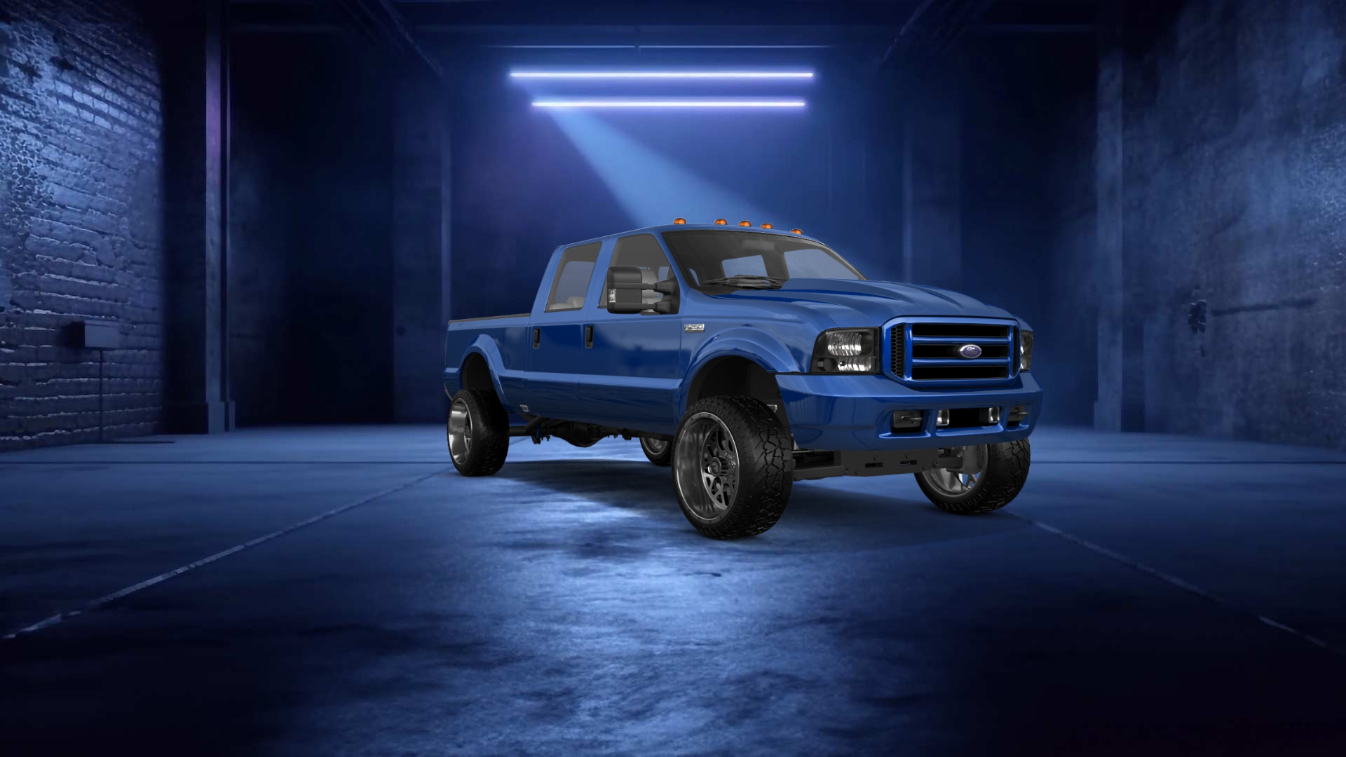 Ford F-250 Crew Cab 4 Door pickup truck 1999 tuning