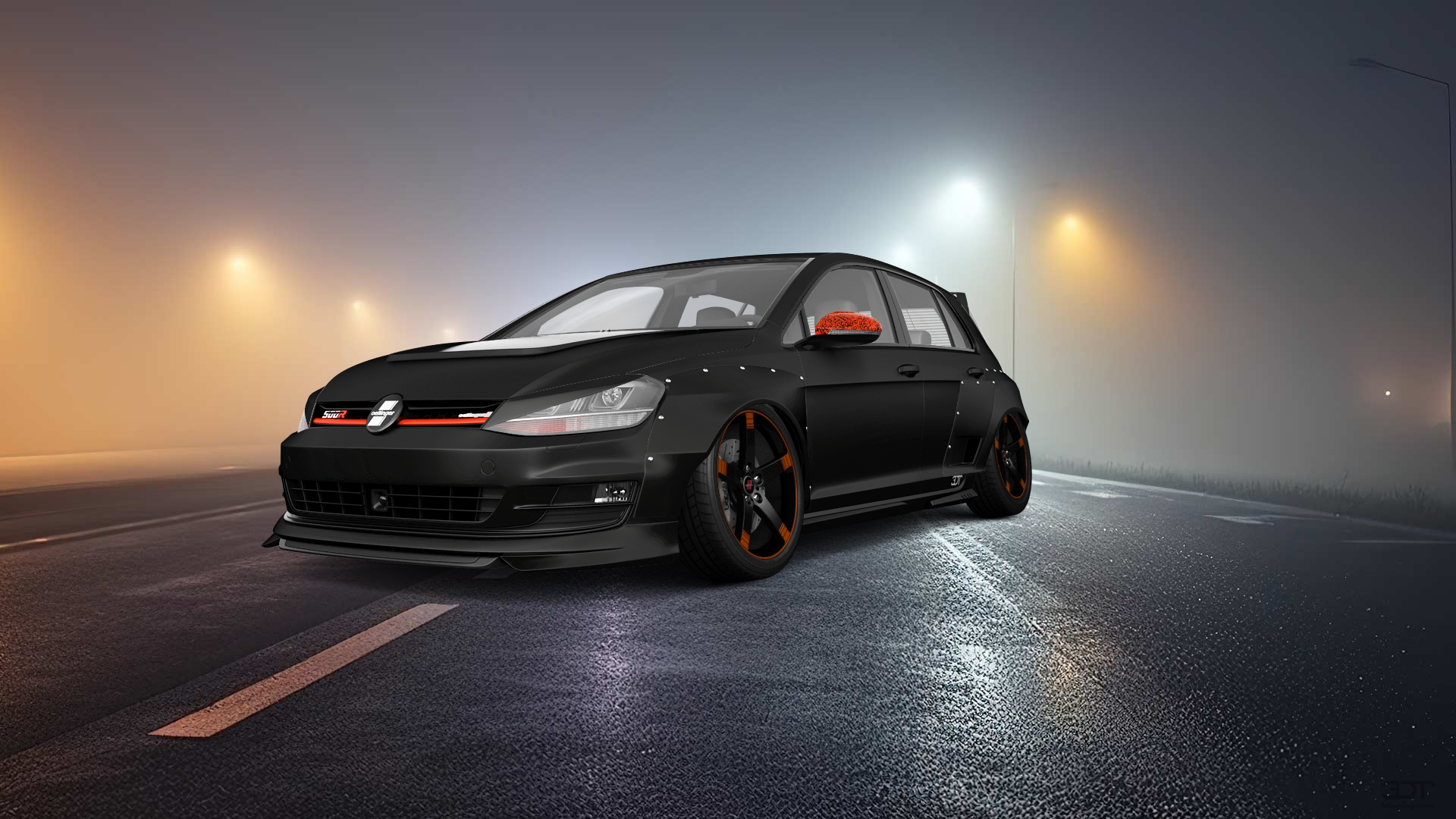 Volkswagen Golf 7 5 Door Hatchback 2013 tuning