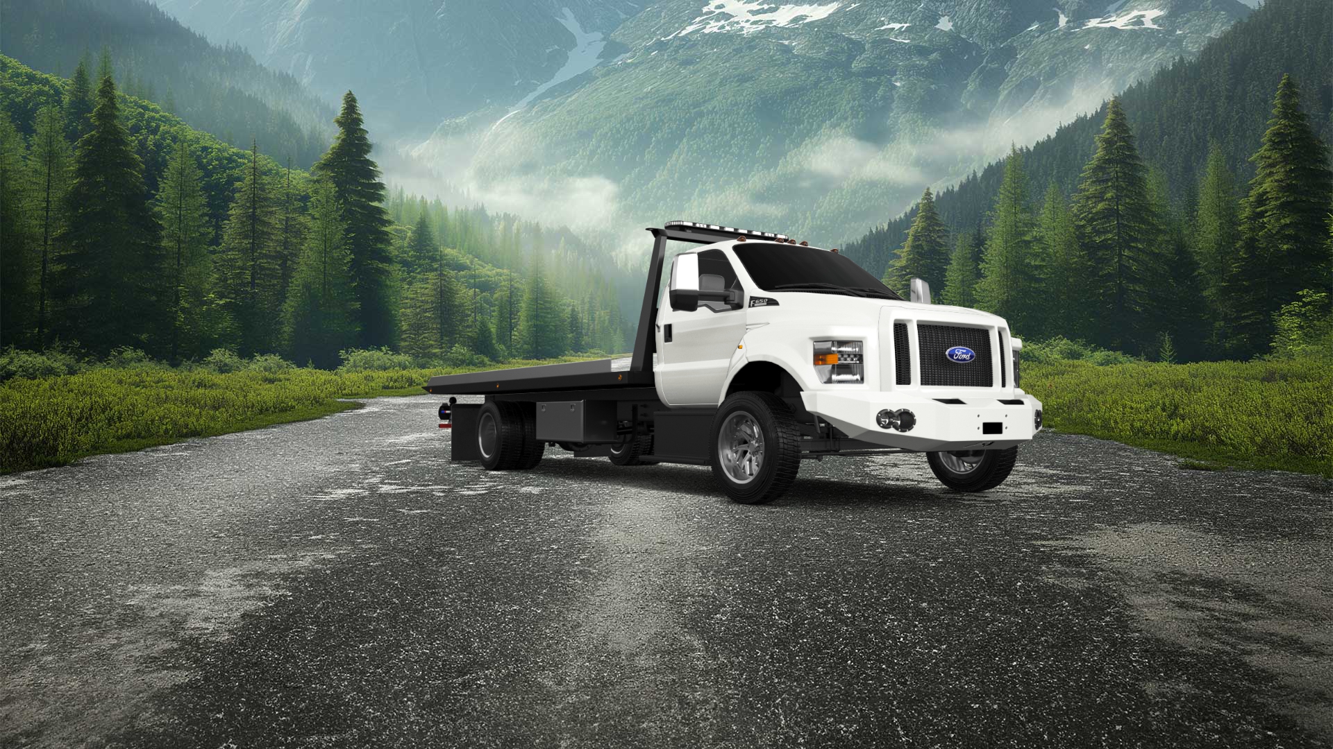 Ford F-650 Tow Truck Pickup 2016