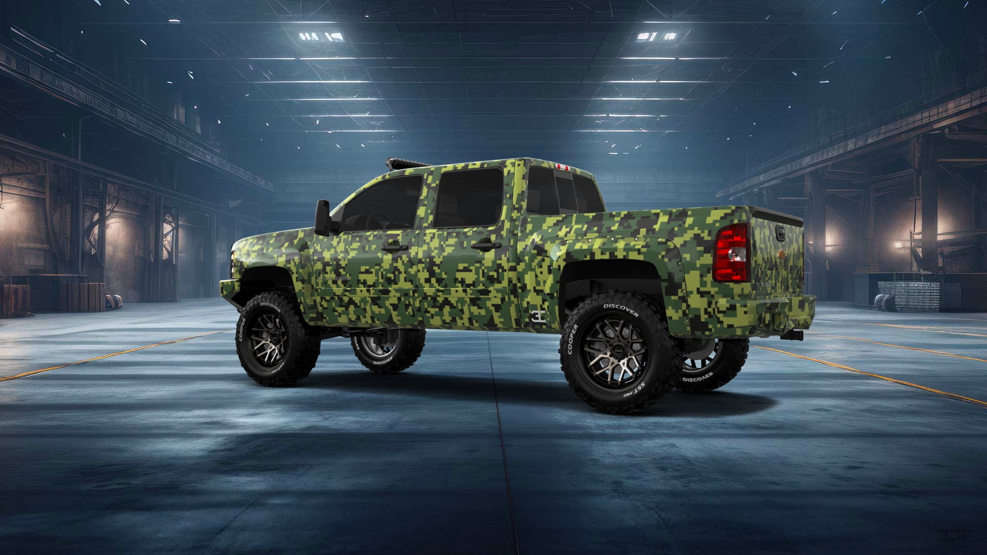 Chevrolet Silverado 1500 Crew Cab 4 Door pickup truck 2007