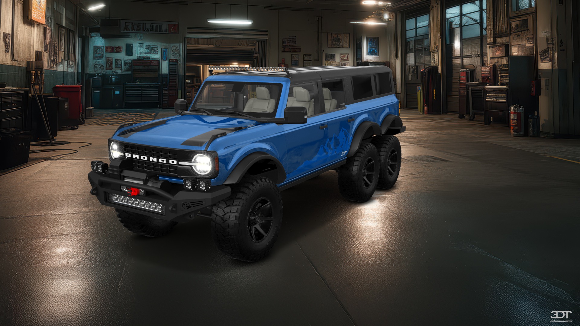 Ford Bronco 6X6 4 Door pickup truck 2021 Images
