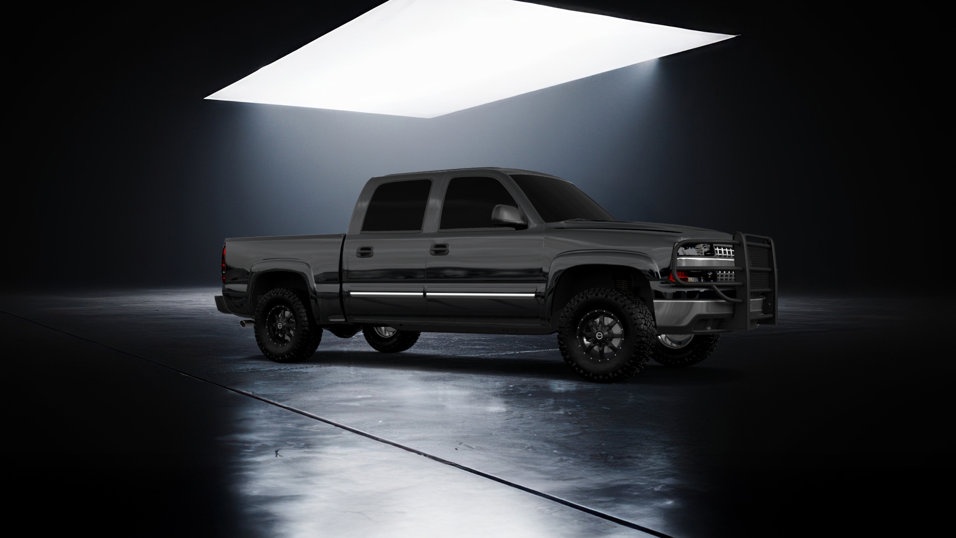 Chevrolet Silverado 1500 Crew Cab 5.8 ft box 4 Door Truck 1999 tuning