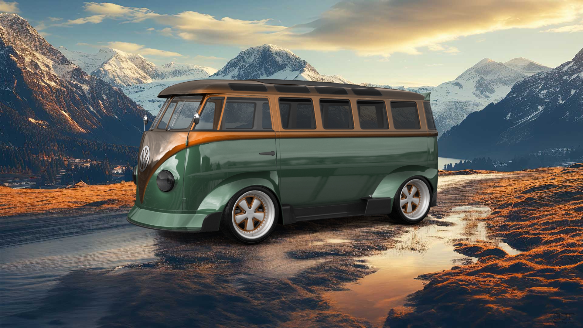 Volkswagen T1 Van 1950 tuning
