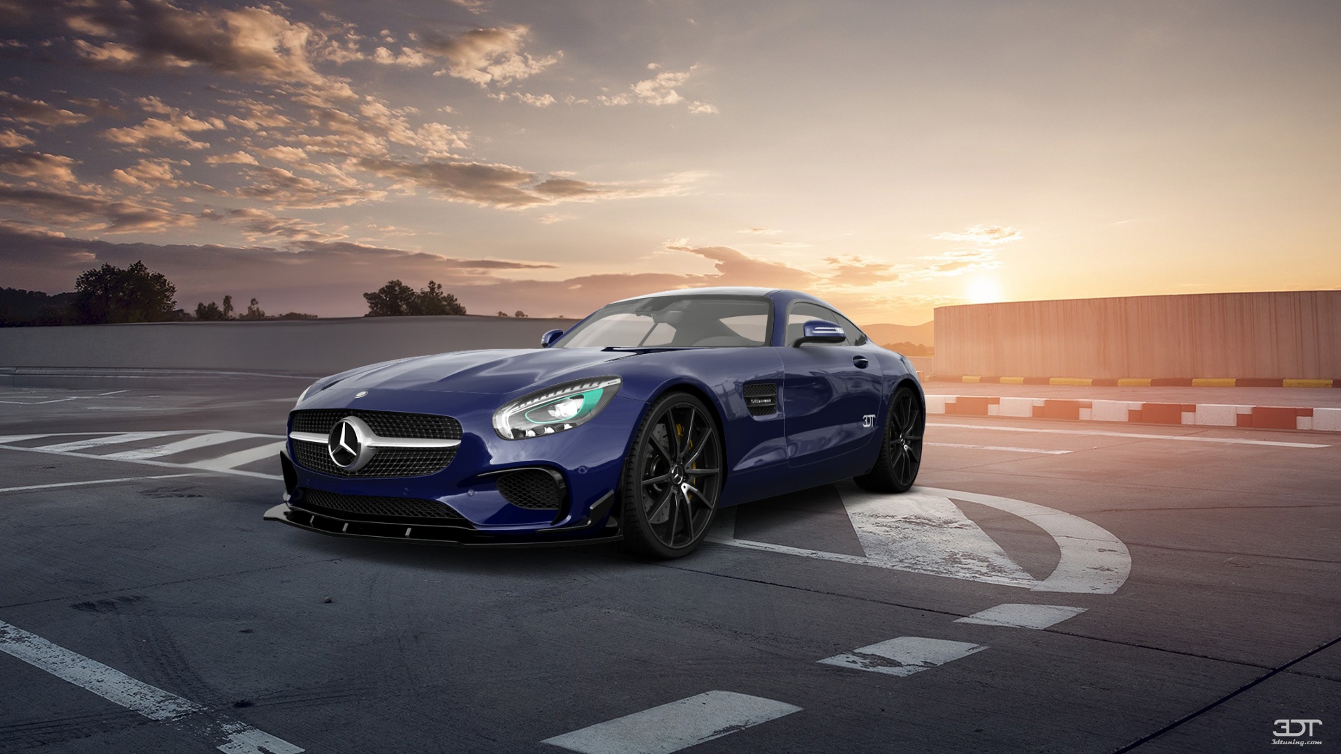 Mercedes AMG GT 2 door fastback coupe 2016