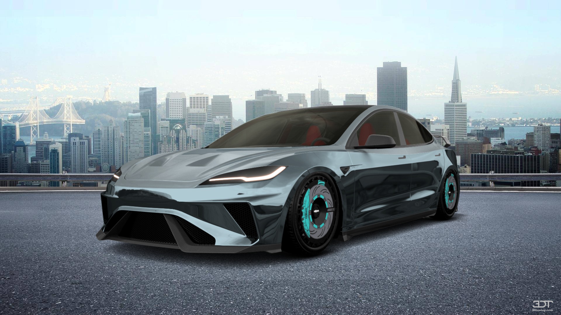 Tesla Model 3 4 Door Saloon 2023 tuning
