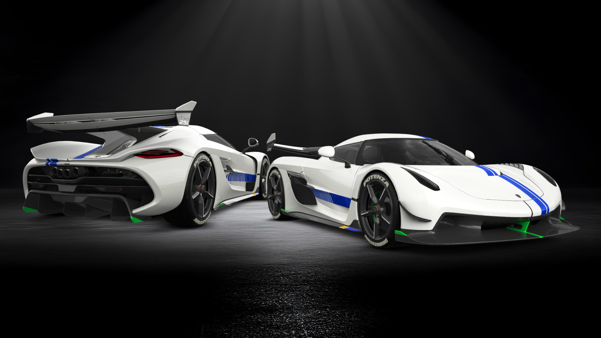 Koenigsegg Jesko 2 door targa top 2020