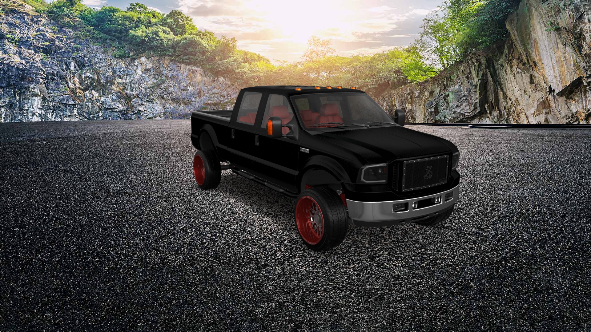 Ford F-250 Crew Cab 4 Door pickup truck 1999 tuning