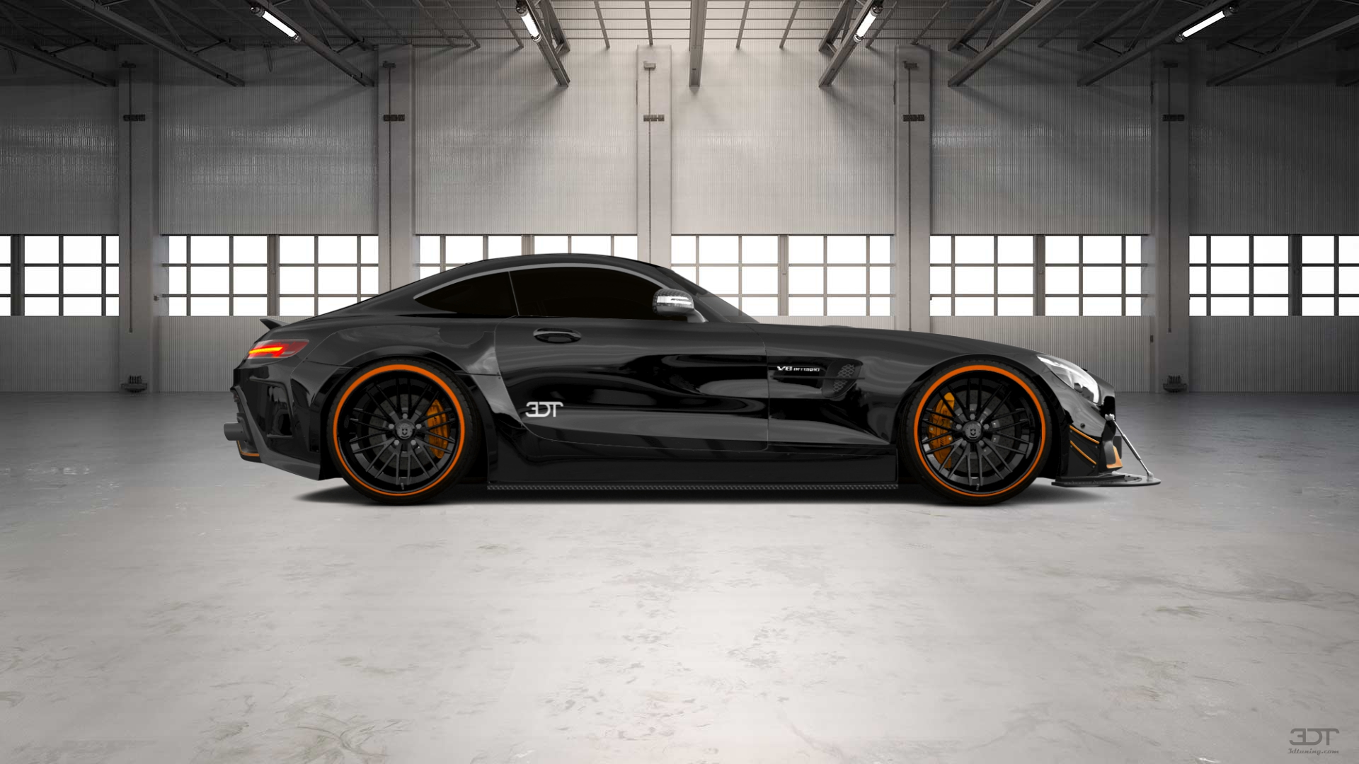 Mercedes AMG GT 2 door fastback coupe 2015