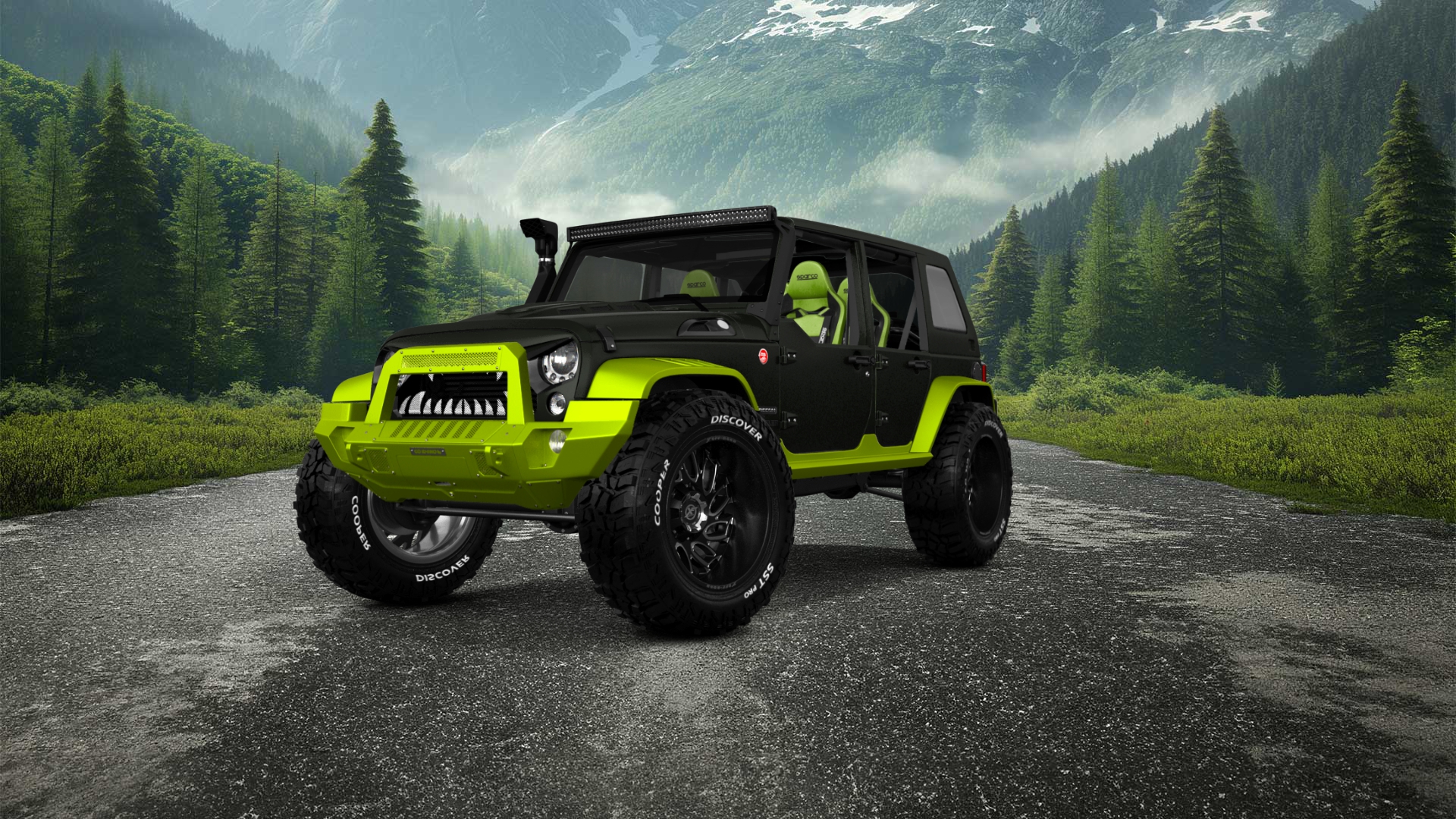 Jeep Wrangler Unlimited JK Rubicon Recon 4 Door SUV 2017 tuning