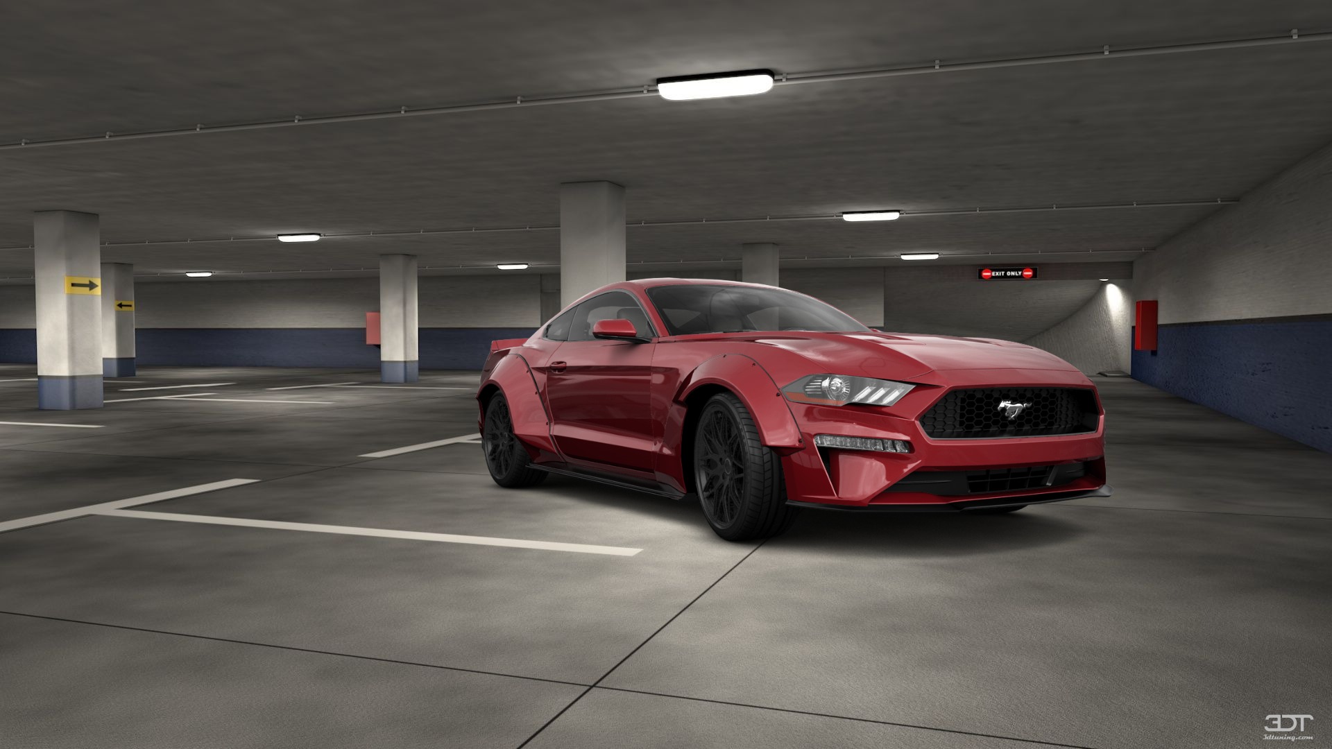 Ford Mustang Ecoboost 2 Door Coupe 2018 tuning