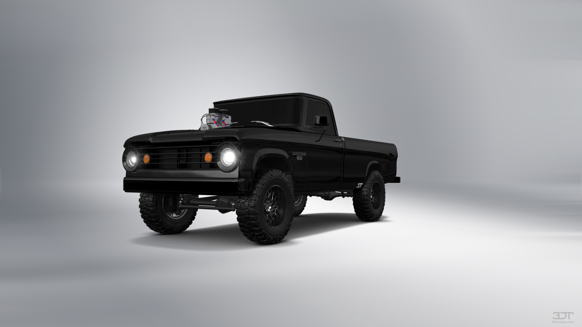 Dodge Power Wagon W200 2 Door pickup truck 1966