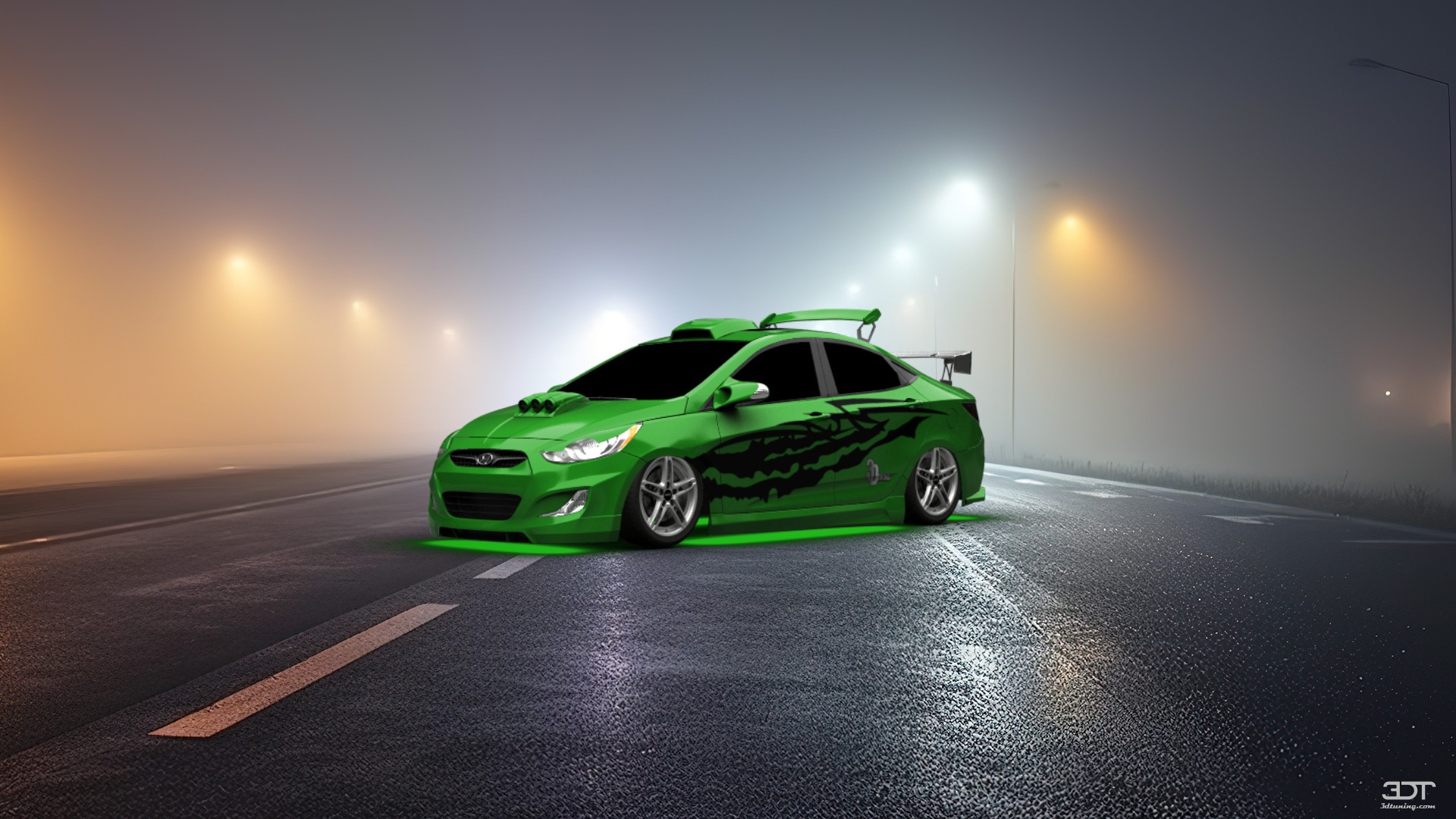 Hyundai Solaris Sedan 2011 tuning